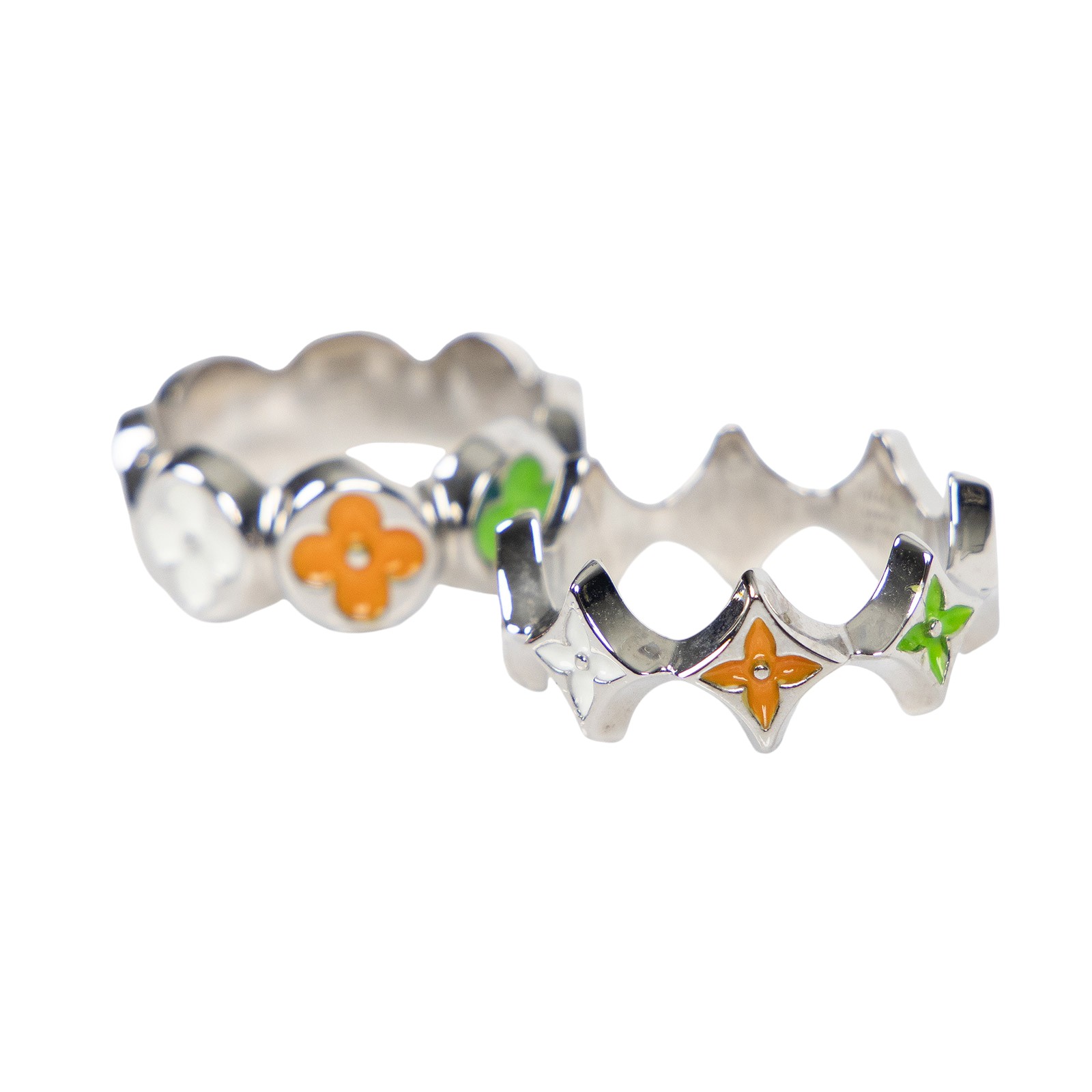 路易威登 LOUIS VUITTON MNG Party 戒指 M0959L 戒指兩件組 防塵袋