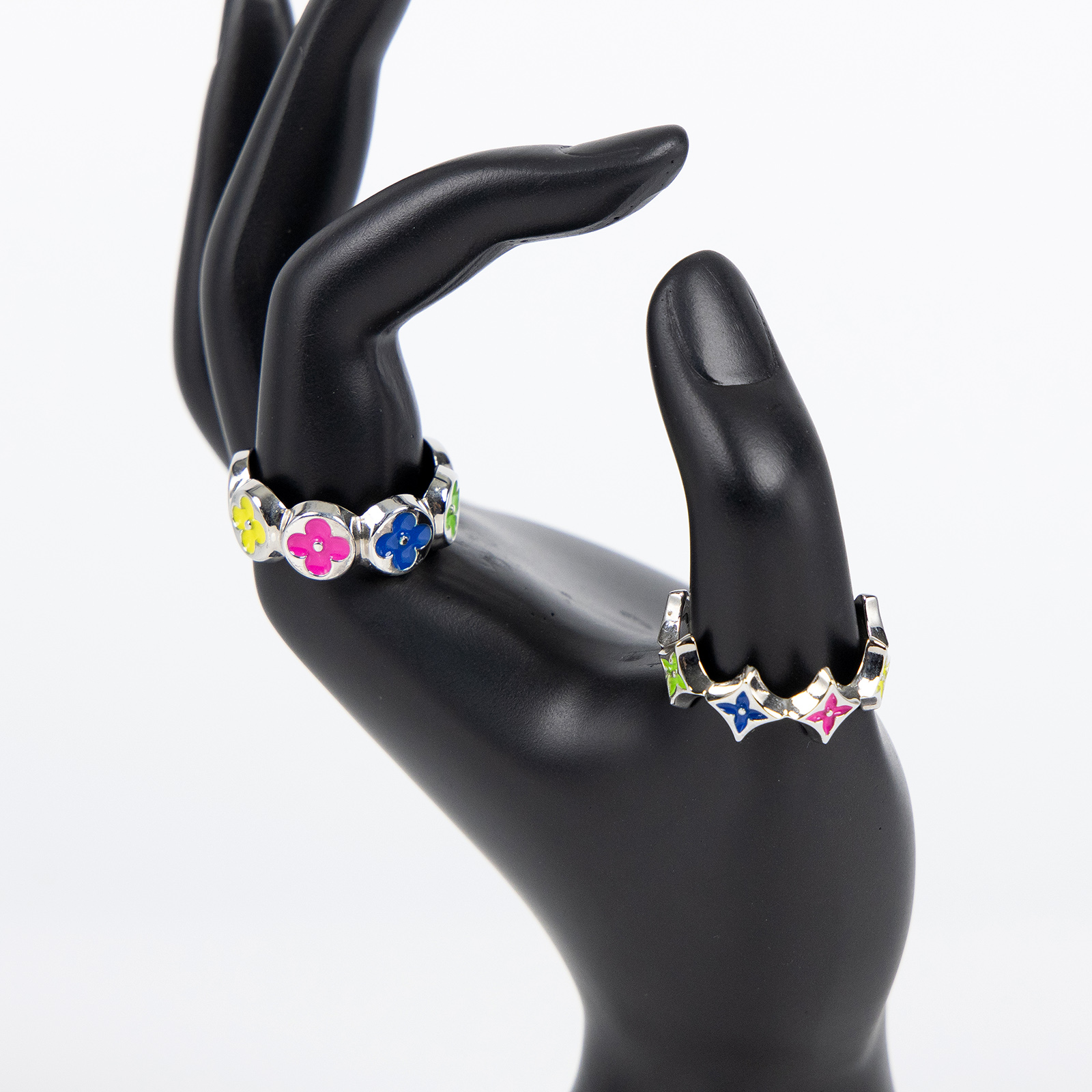 路易威登 LOUIS VUITTON MNG Party 戒指 M0959L 戒指兩件組 防塵袋