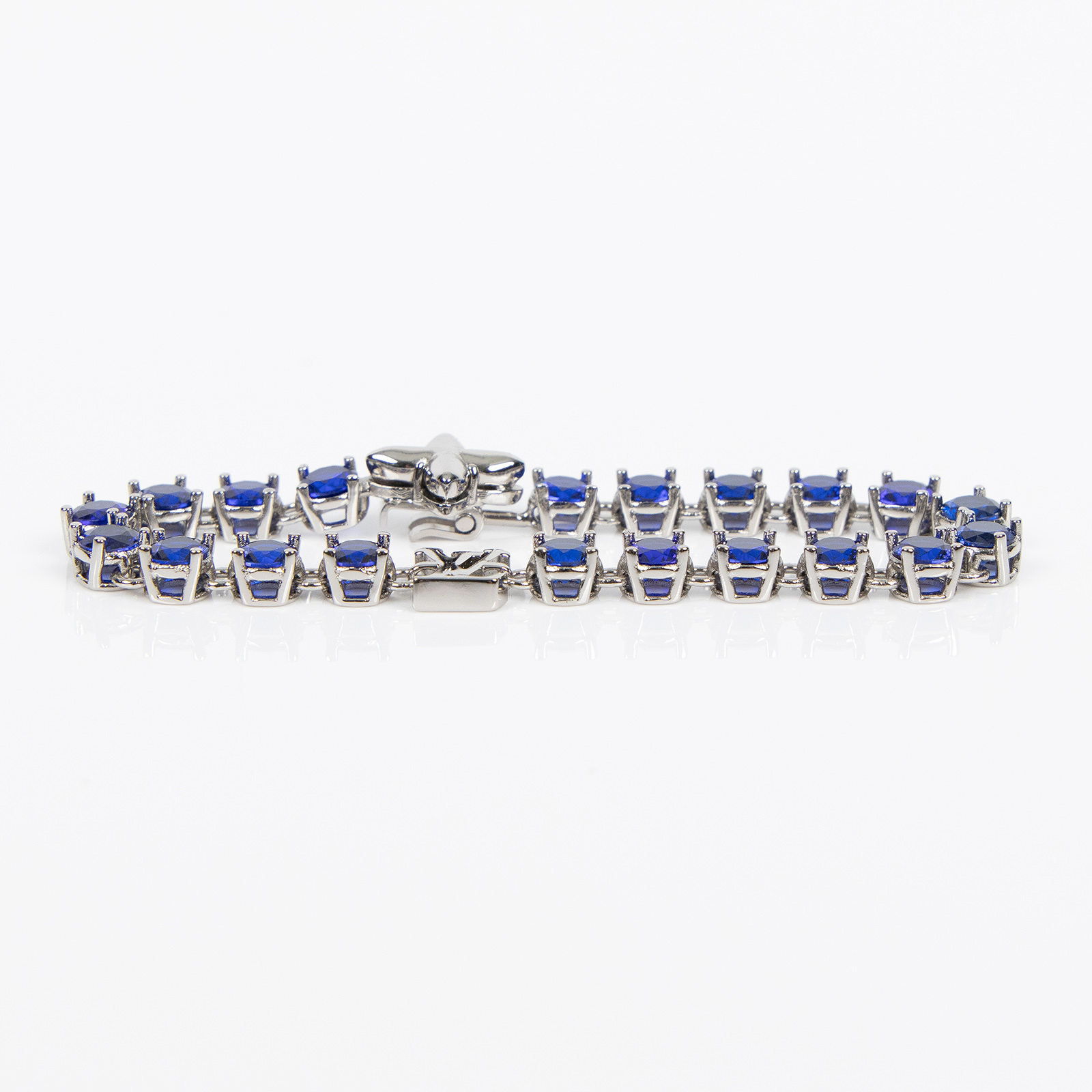 路易威登 LOUIS VUITTON 藍色寶石 造型 手鍊 M1062M 藍寶造型手鍊 防塵袋