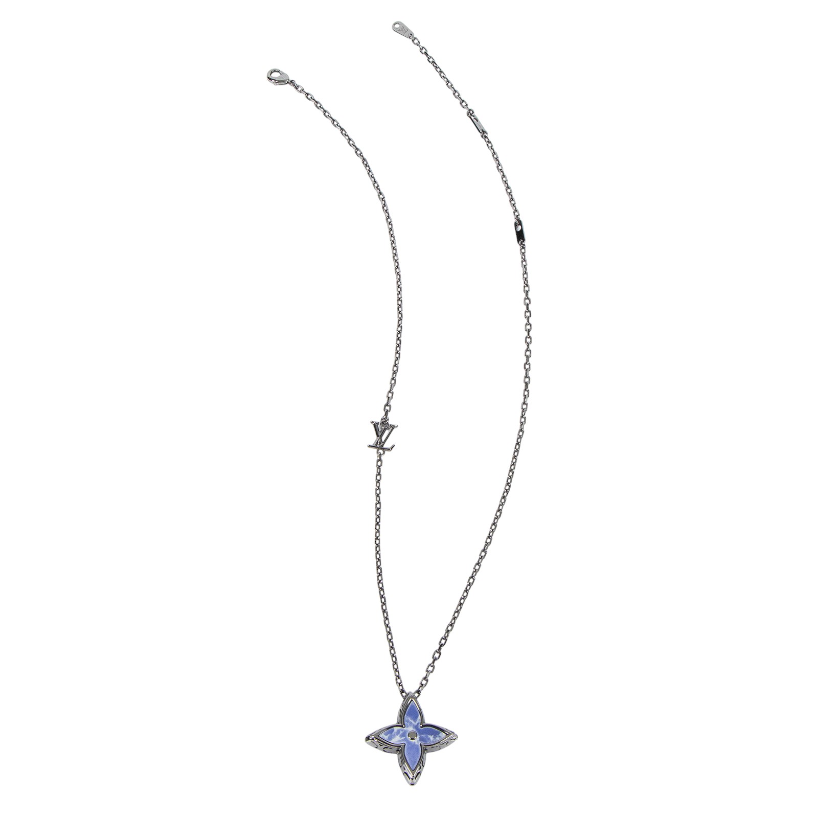 路易威登 LOUIS VUITTON FLOWER LOCKET 項鍊 M01047 FLOWER LOCKET項鍊 防塵袋