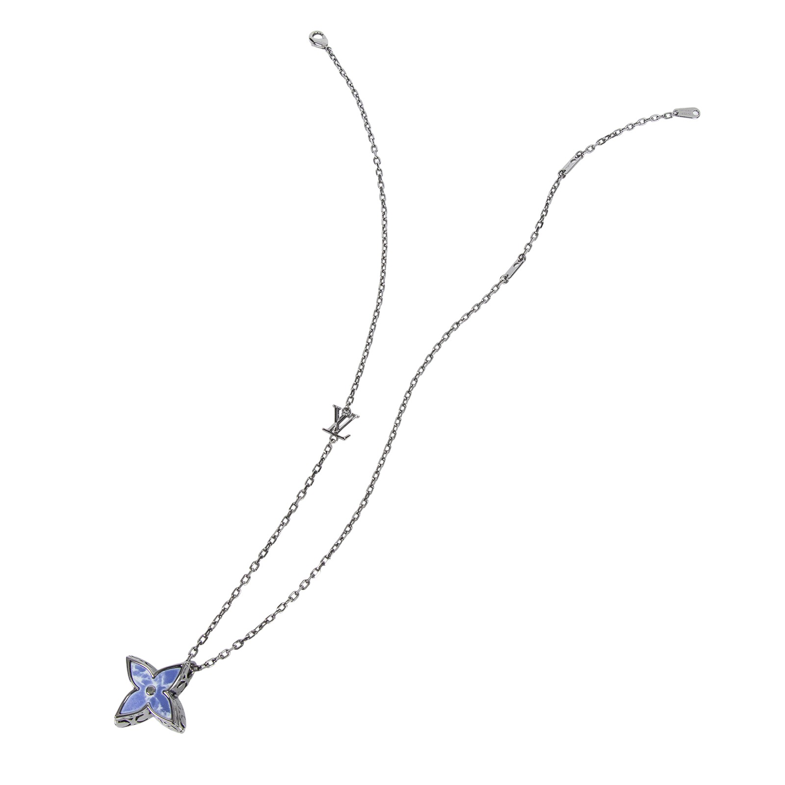 路易威登 LOUIS VUITTON FLOWER LOCKET 項鍊 M01047 FLOWER LOCKET項鍊 防塵袋