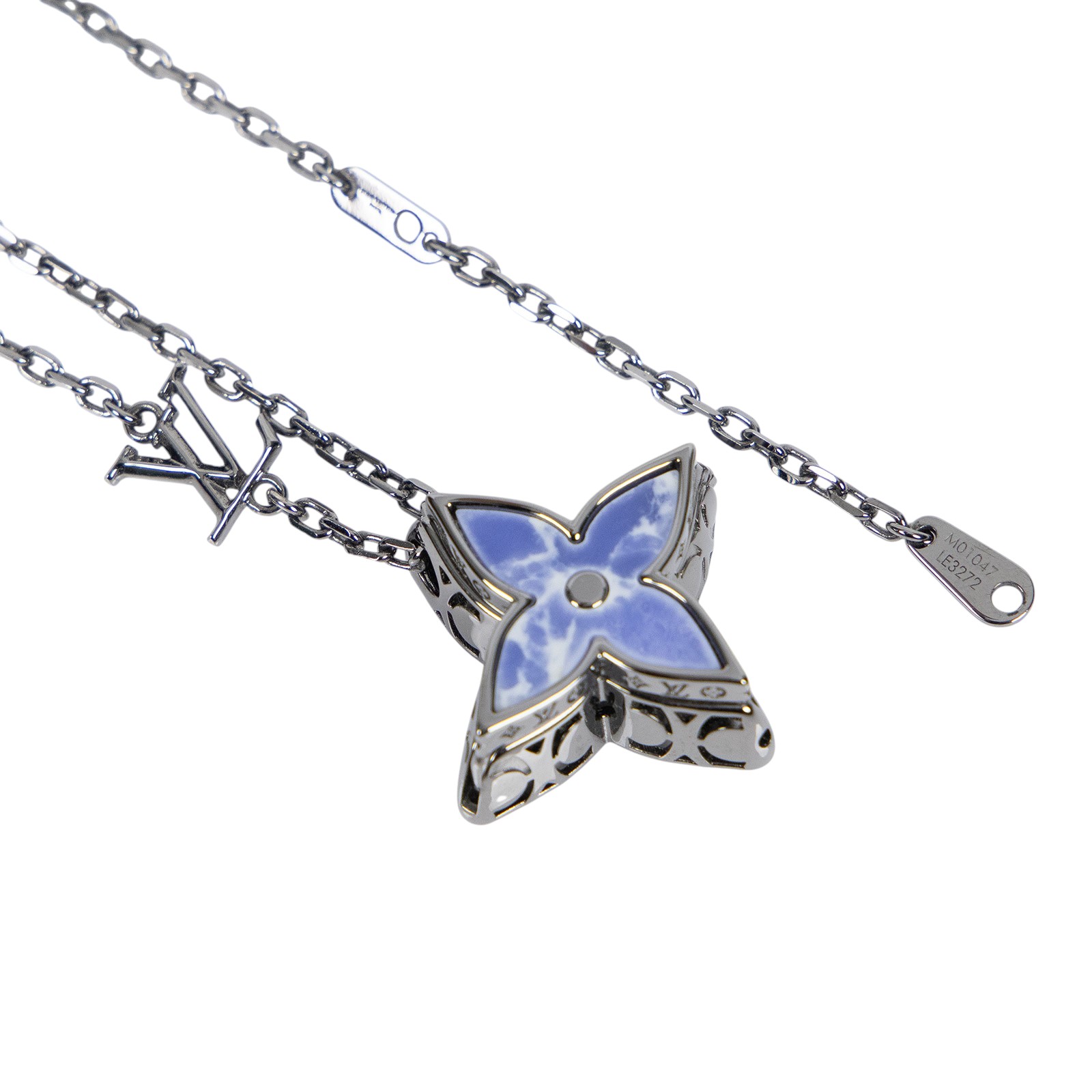 路易威登 LOUIS VUITTON FLOWER LOCKET 項鍊 M01047 FLOWER LOCKET項鍊 防塵袋