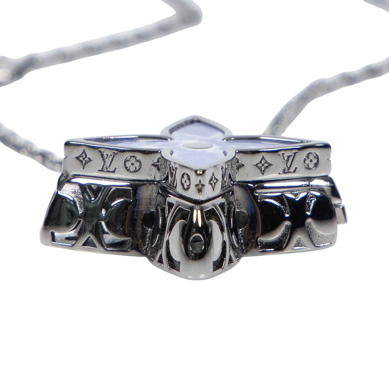 路易威登 LOUIS VUITTON FLOWER LOCKET 項鍊 M01047 FLOWER LOCKET項鍊 防塵袋