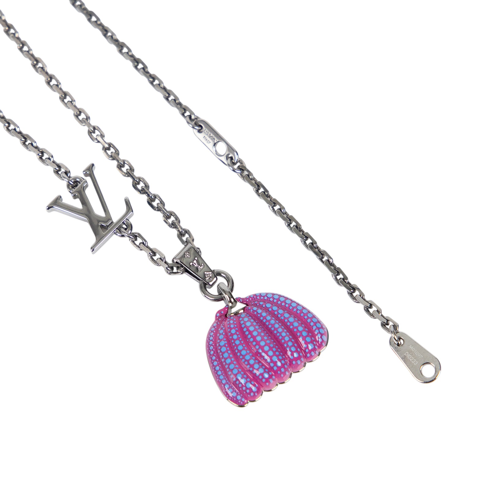 路易威登 LOUIS VUITTON LV x YK Pumpkin 草間彌生 項鍊 M01097 紫色南瓜項鍊 防塵袋