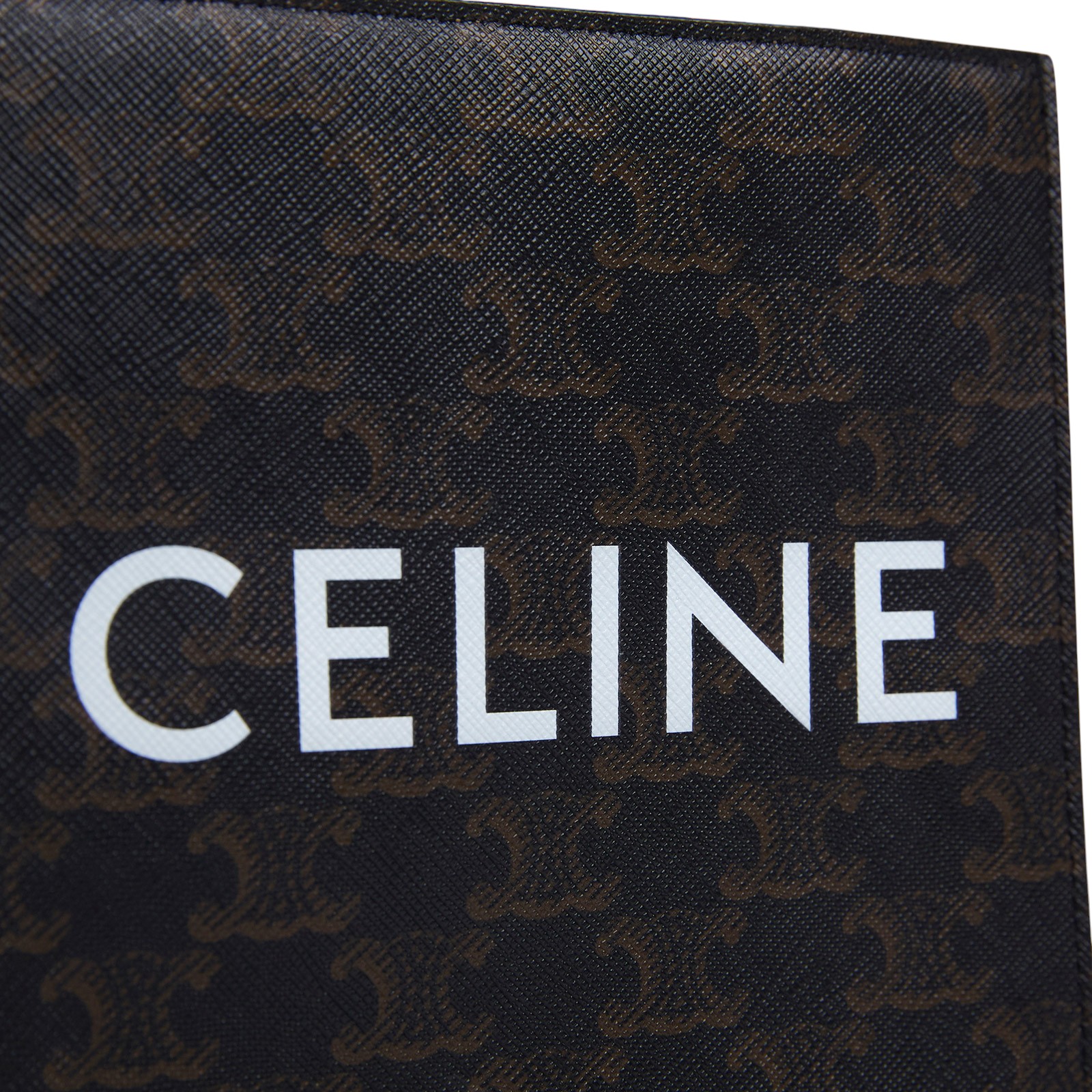 思琳 CELINE Triomphe帆布 迷你 直式 Cabas 肩背 手提包 194372BZK 凱旋琴譜包 防塵袋