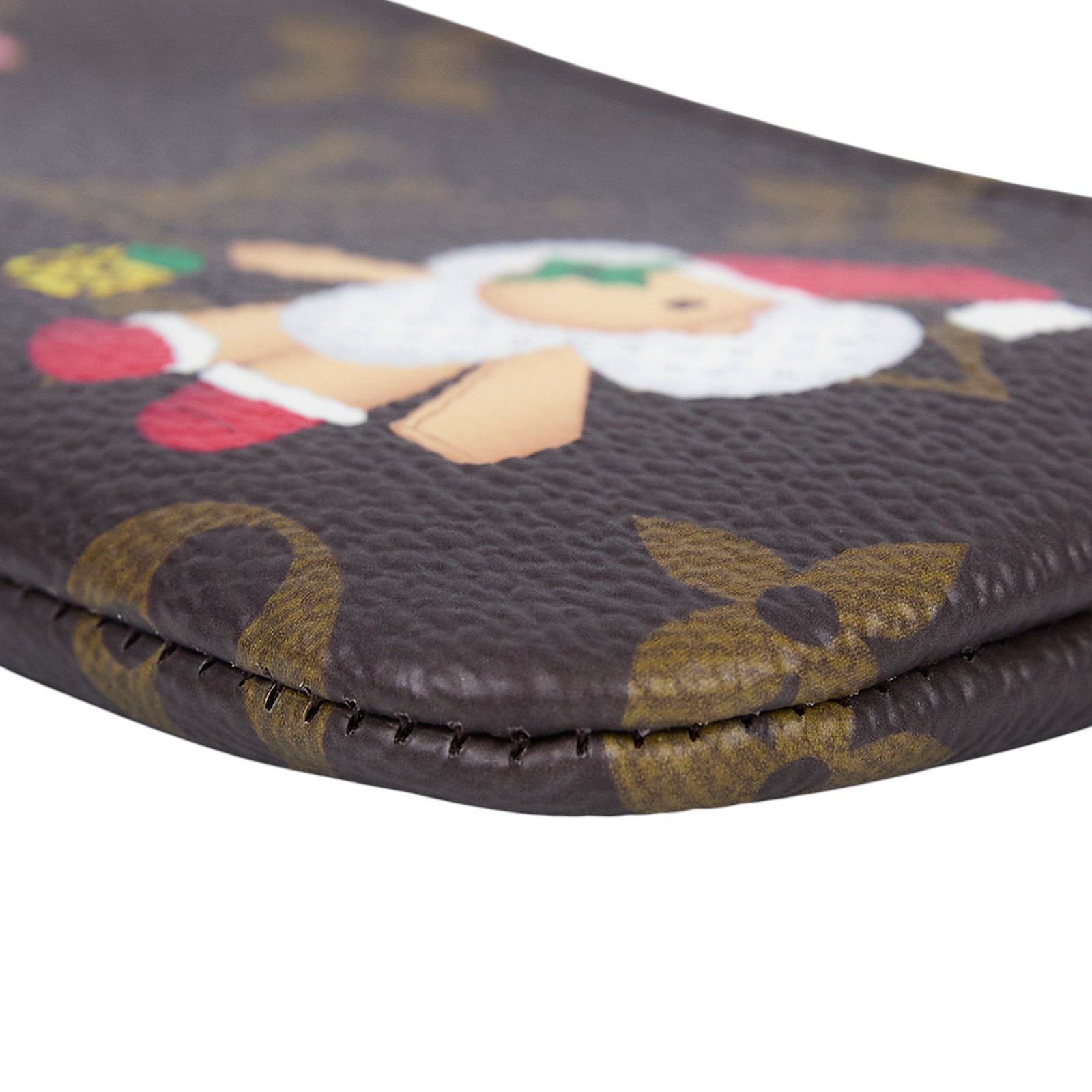 路易威登 LOUIS VUITTON Vivienne 聖誕限定 Candy Factory系列 老花 鑰匙包 M12217 聖誕節拉鍊零錢包 無附屬品