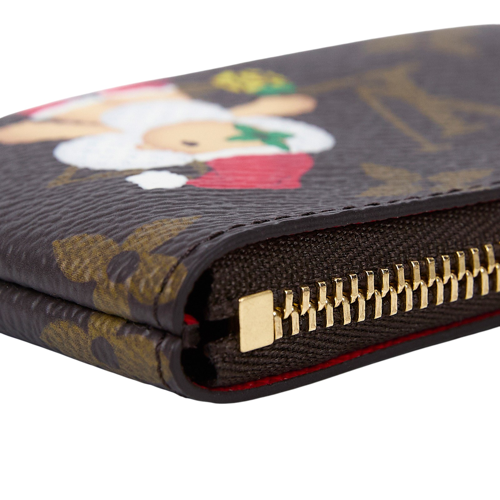 路易威登 LOUIS VUITTON Vivienne 聖誕限定 Candy Factory系列 老花 鑰匙包 M12217 聖誕節拉鍊零錢包 無附屬品