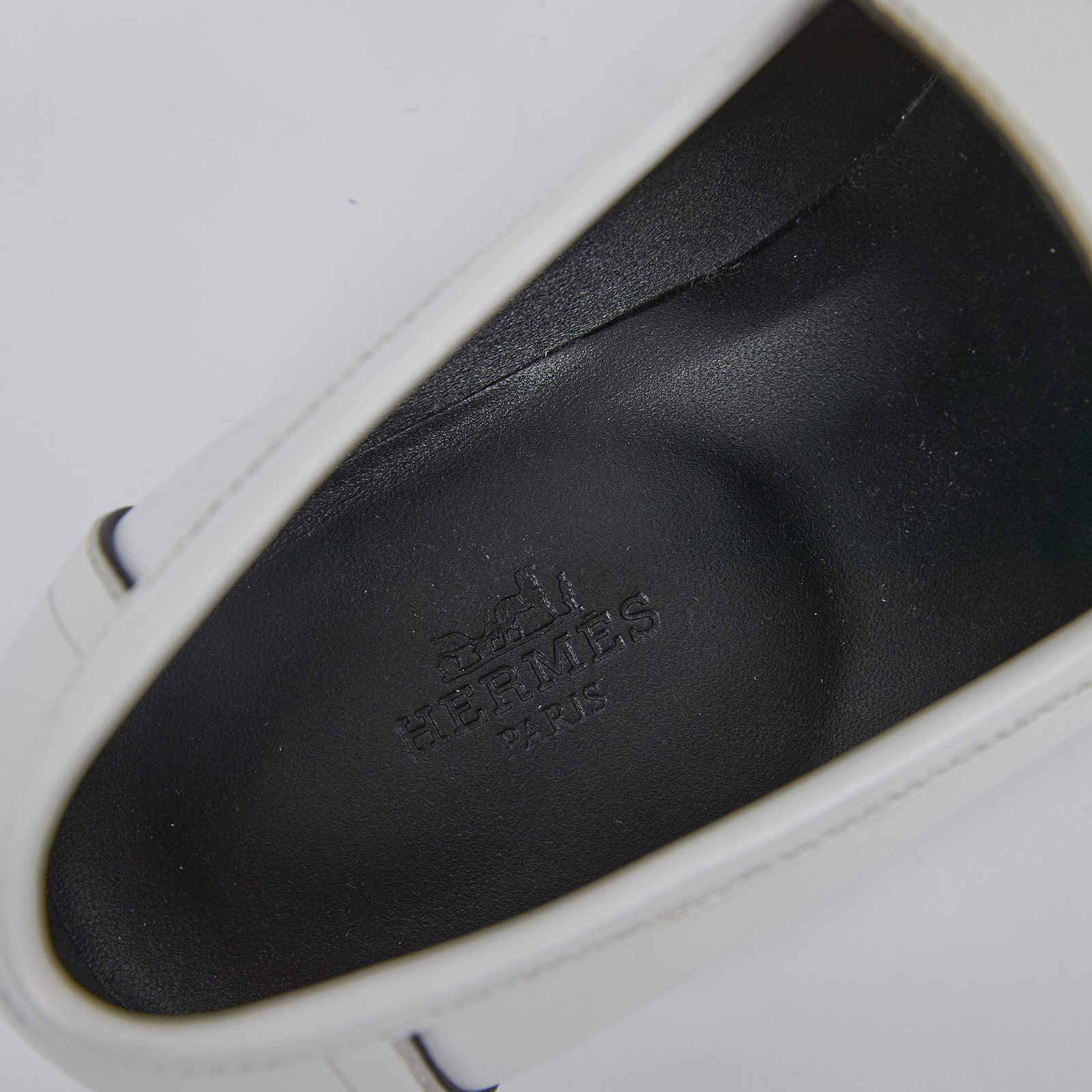 愛馬仕 Hermes Paris loafer 樂福鞋 白色 黑色 H221004Zv90375 WS221004Z 白H樂福鞋 #37.5 原廠盒子/防塵袋