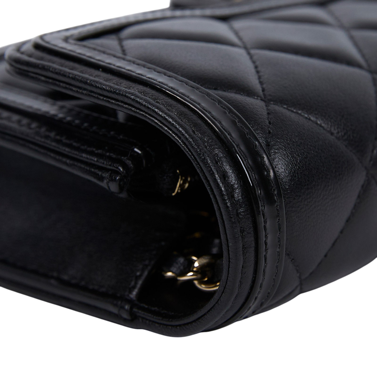 香奈兒 CHANEL 皮穿鍊 口蓋 WOC 手機包 AP3559 B14109 晶片款 黑羊小WOC 原廠盒子/防塵袋/購買證明