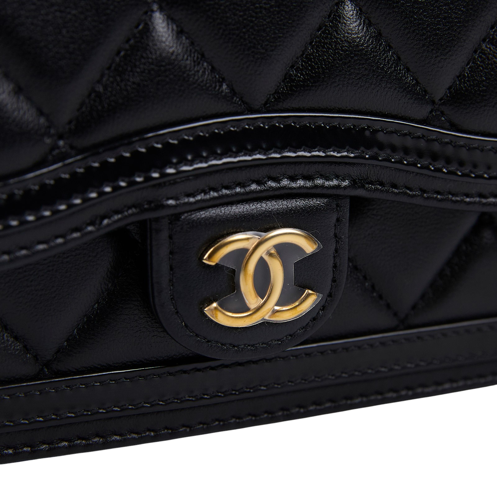 香奈兒 CHANEL 皮穿鍊 口蓋 WOC 手機包 AP3559 B14109 晶片款 黑羊小WOC 原廠盒子/防塵袋/購買證明