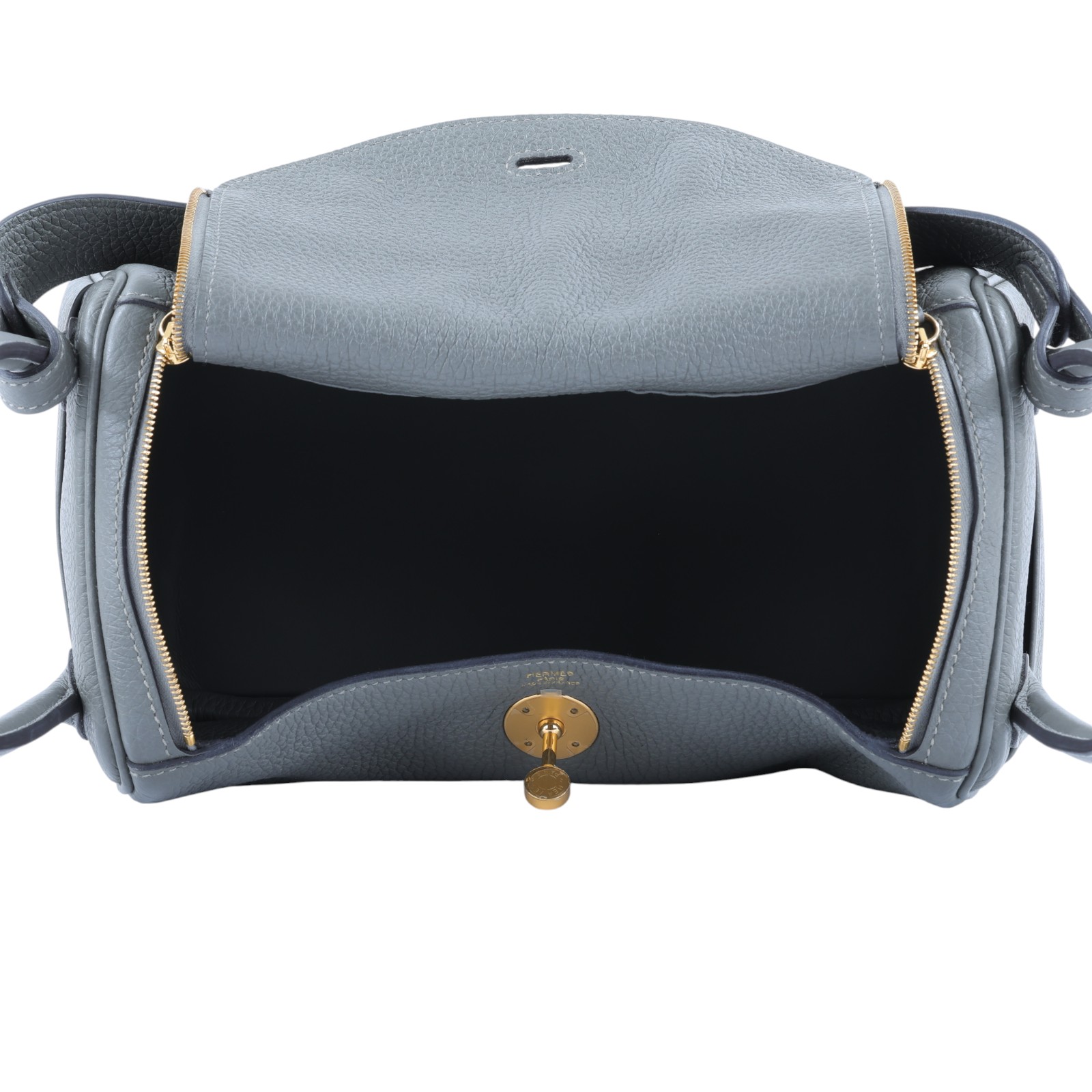 愛馬仕 Hermes Lindy 琳迪包 26 LD26 U刻 灰LINDY 26 原廠盒子/防塵袋