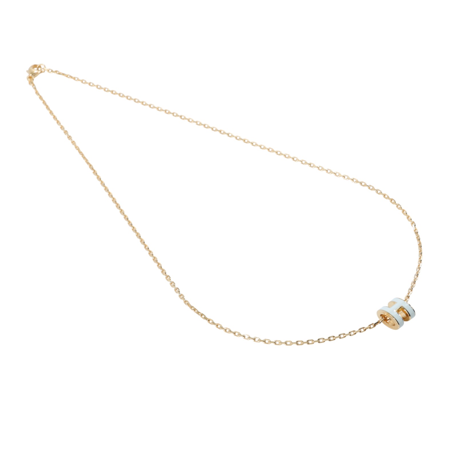 愛馬仕 Hermes Mini Pop H 墜飾 白色 H147992Fv49 ST0274 白 MINI POP H 項鍊 原廠盒子/防塵袋