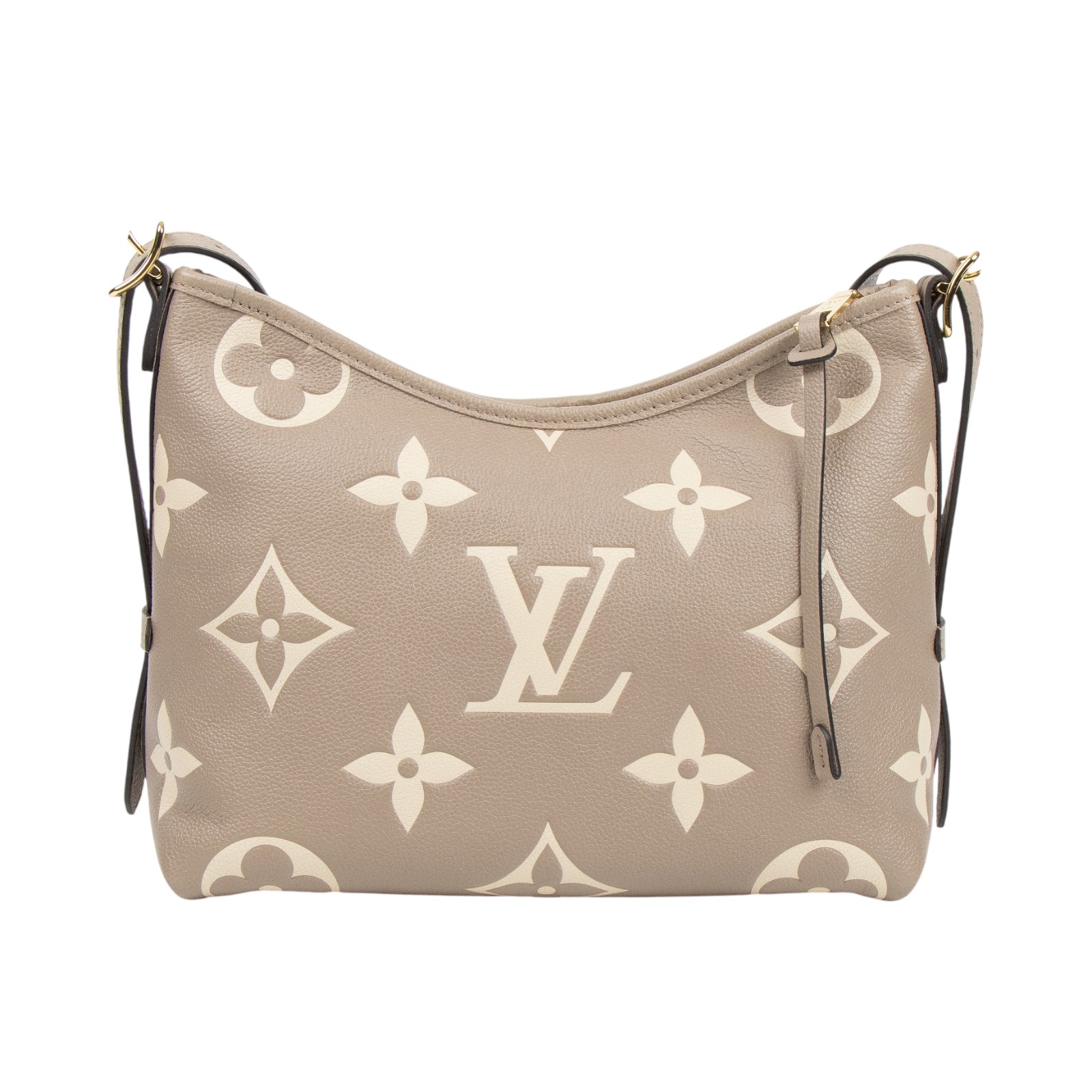 路易威登 LOUIS VUITTON CarryAll PM 肩背包 灰色 M47180 晶片款 斑鳩灰CARRY ALL PM 原廠盒子/防塵袋/購買證明