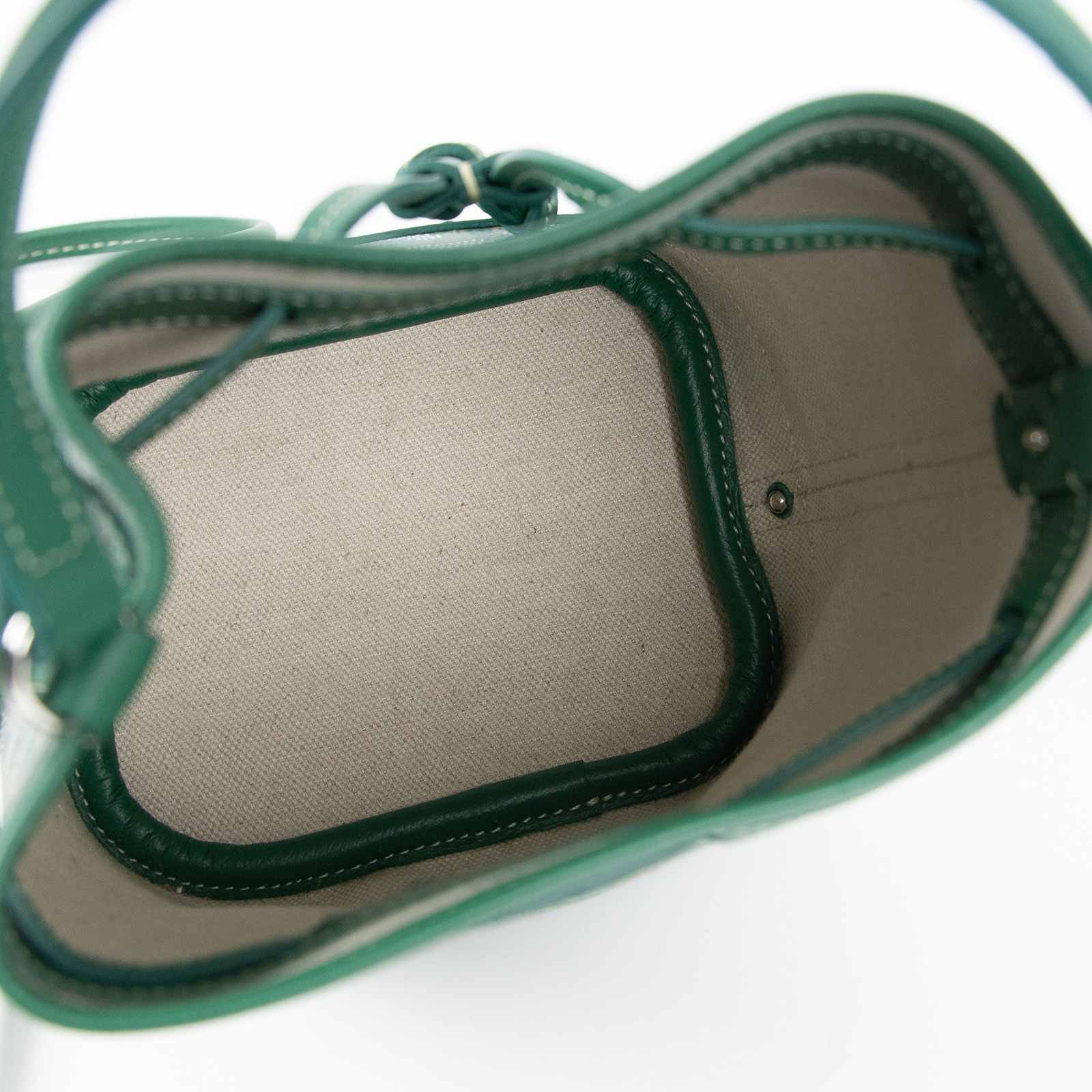 高雅德 GOYARD Petit Flot Bucket Mini Bag 水桶包 PEFLOTMINTY  防塵袋/香港購買證明