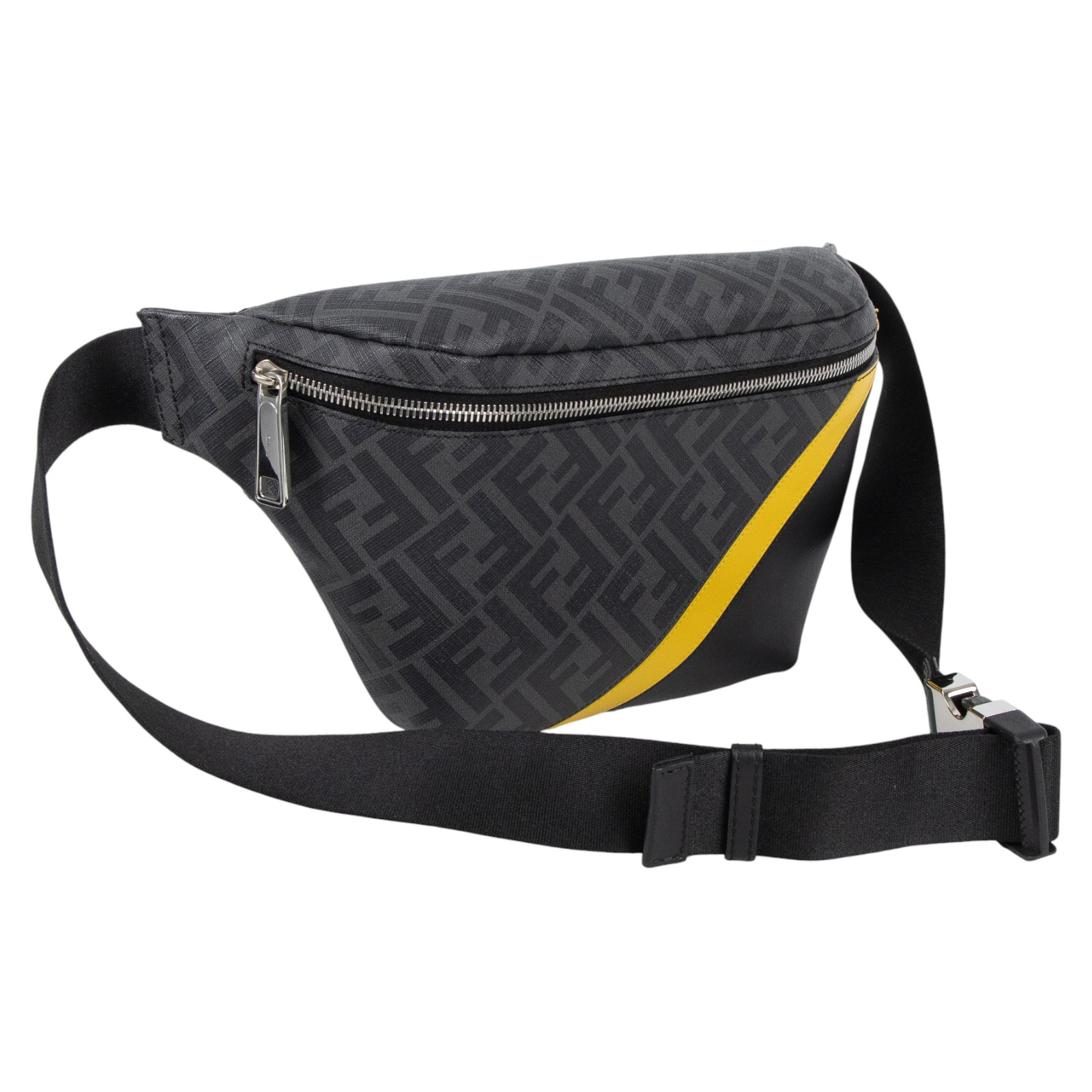 芬迪 FENDI 腰包 7VA434A9XS 黑色FF腰包 防塵袋