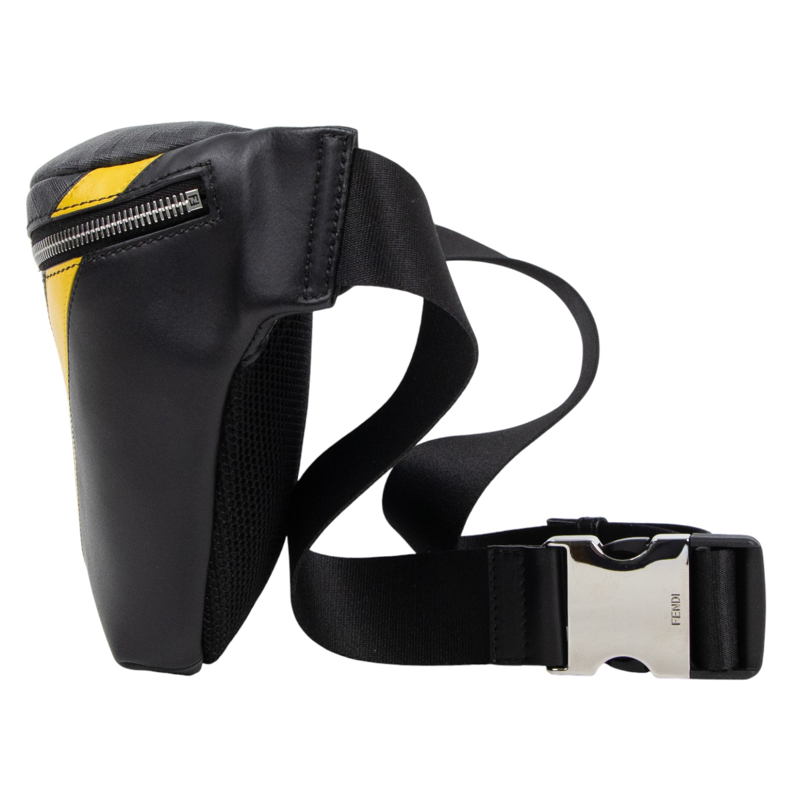芬迪 FENDI 腰包 7VA434A9XS 黑色FF腰包 防塵袋