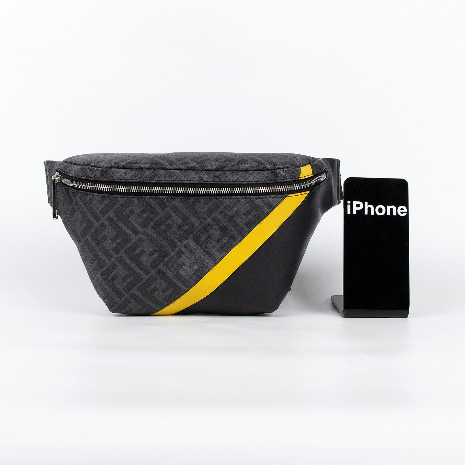 芬迪 FENDI 腰包 7VA434A9XS 黑色FF腰包 防塵袋