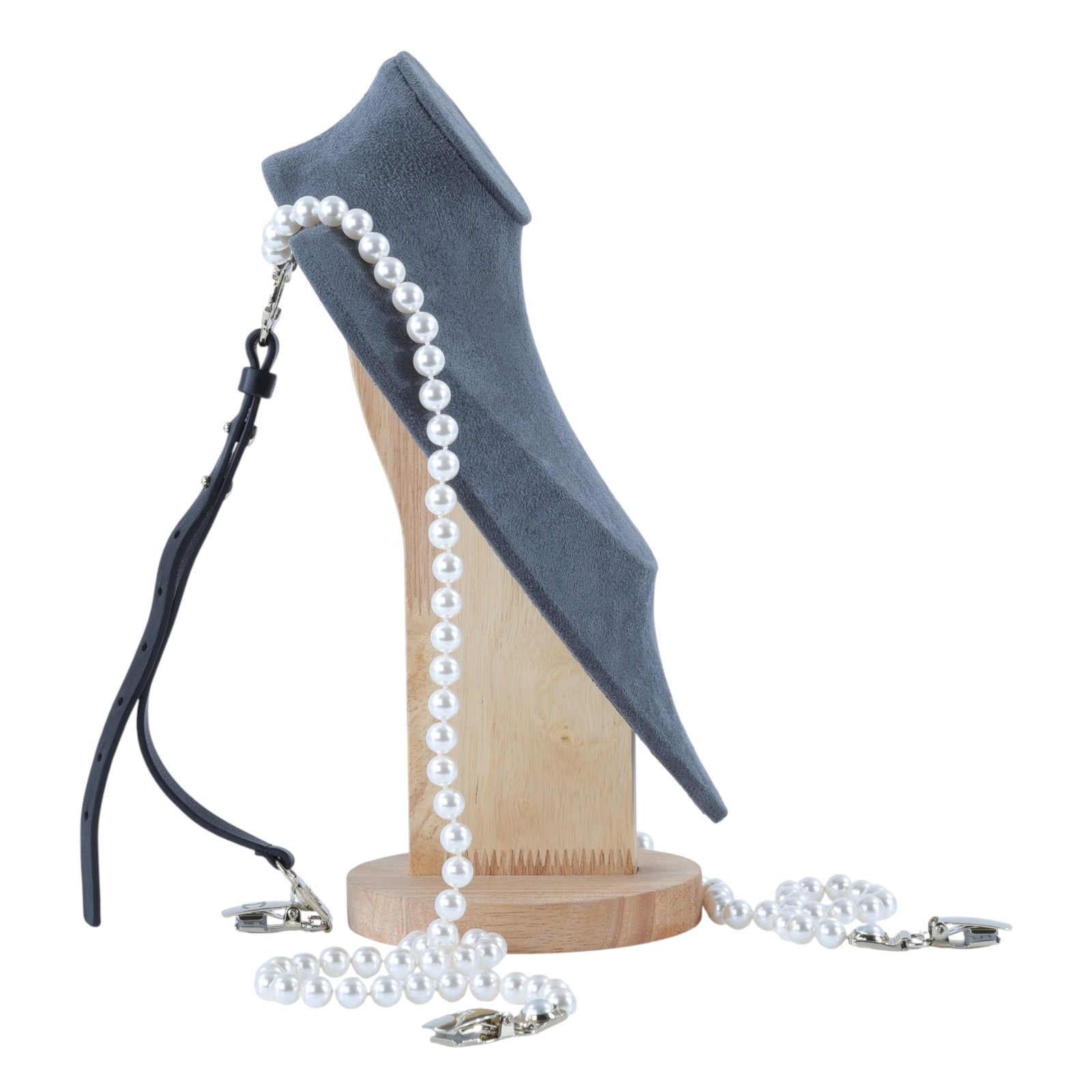 香奈兒 CHANEL 吊褲帶 A21K 珍珠吊帶 原廠盒子