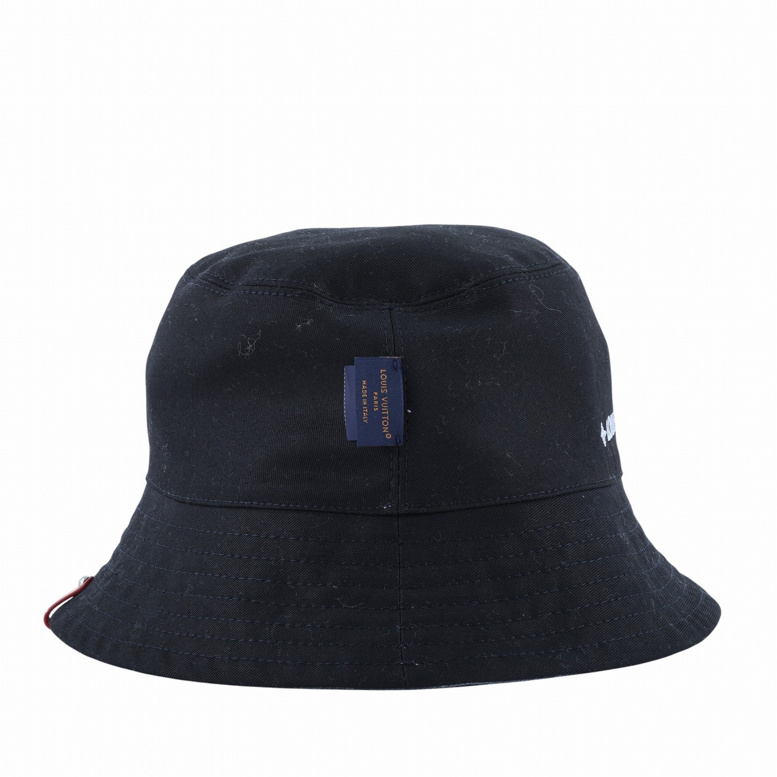 路易威登 LOUIS VUITTON Denim 漁夫帽 M7952S 牛仔/素黑雙面漁夫帽 防塵袋