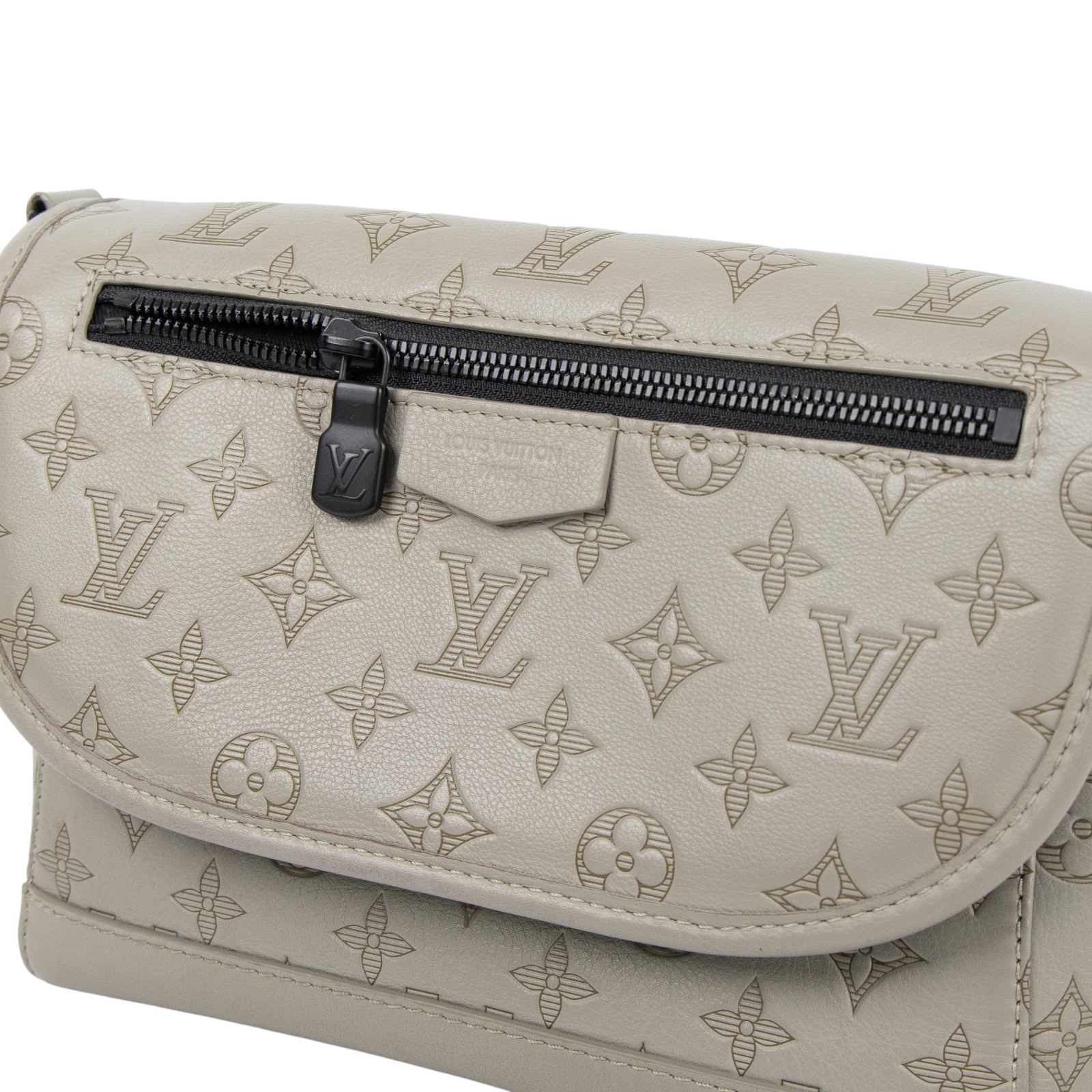 路易威登 LOUIS VUITTON Pulse Messenger 郵差包 斜背包 M14912 晶片款 褐色Pulse Messenger 購買證明影本