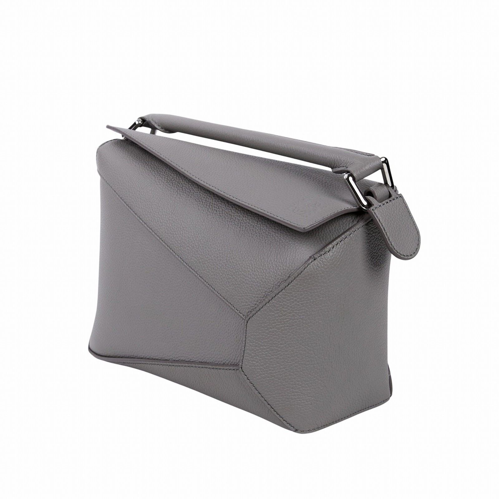 羅意威 LOEWE Small Puzzle bag 肩背 斜背包 A510P60X30 灰PUZZLE小號新款 防塵袋