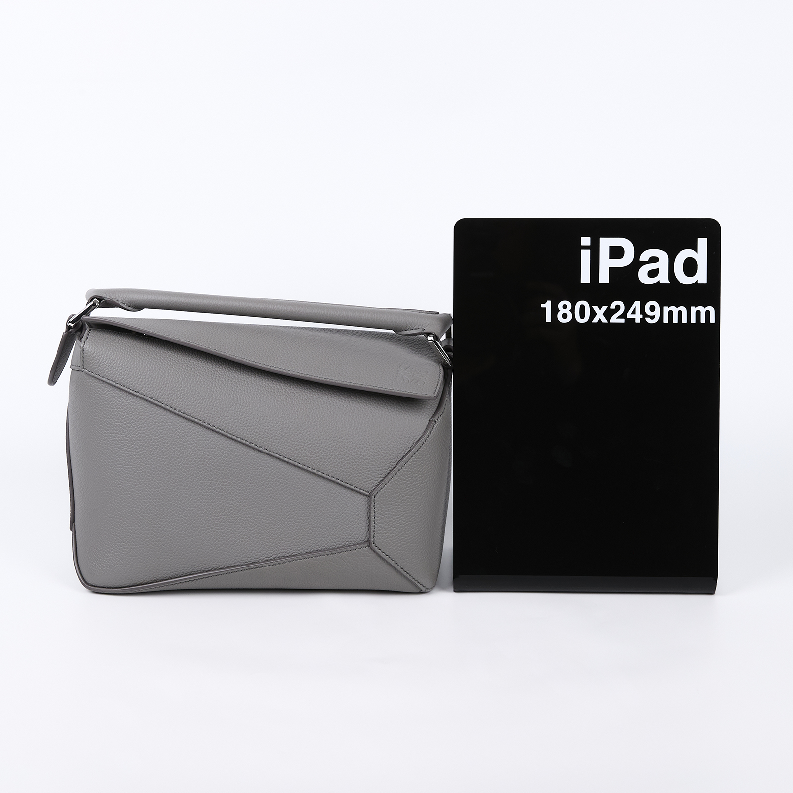 羅意威 LOEWE Small Puzzle bag 肩背 斜背包 A510P60X30 灰PUZZLE小號新款 防塵袋