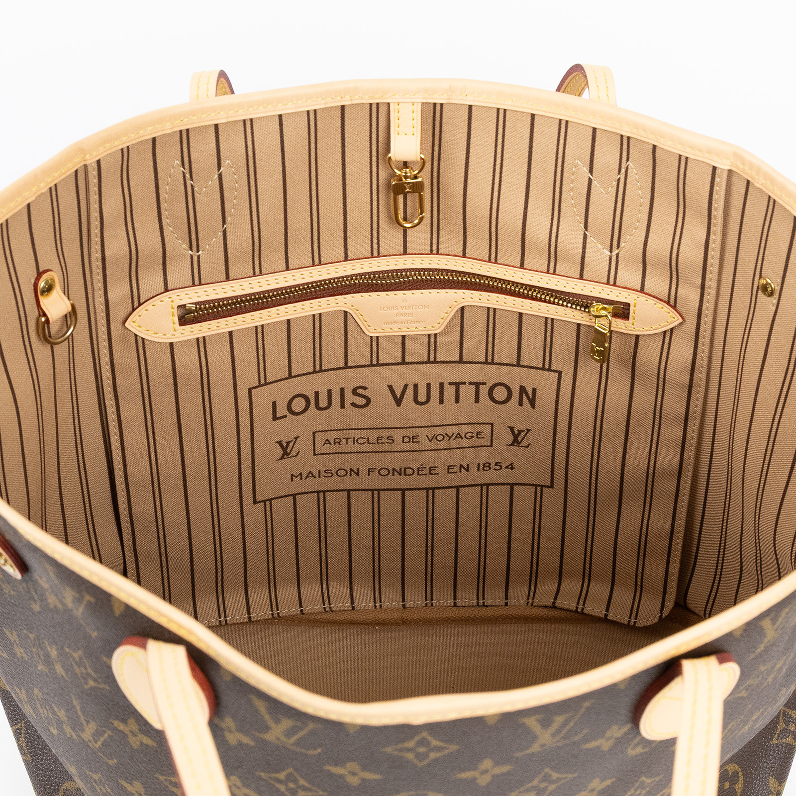 路易威登 LOUIS VUITTON Neverfull MM 經典帆布 肩背 購物袋 M40995 原花NEVERFULL 原廠盒子/防塵袋/購買證明