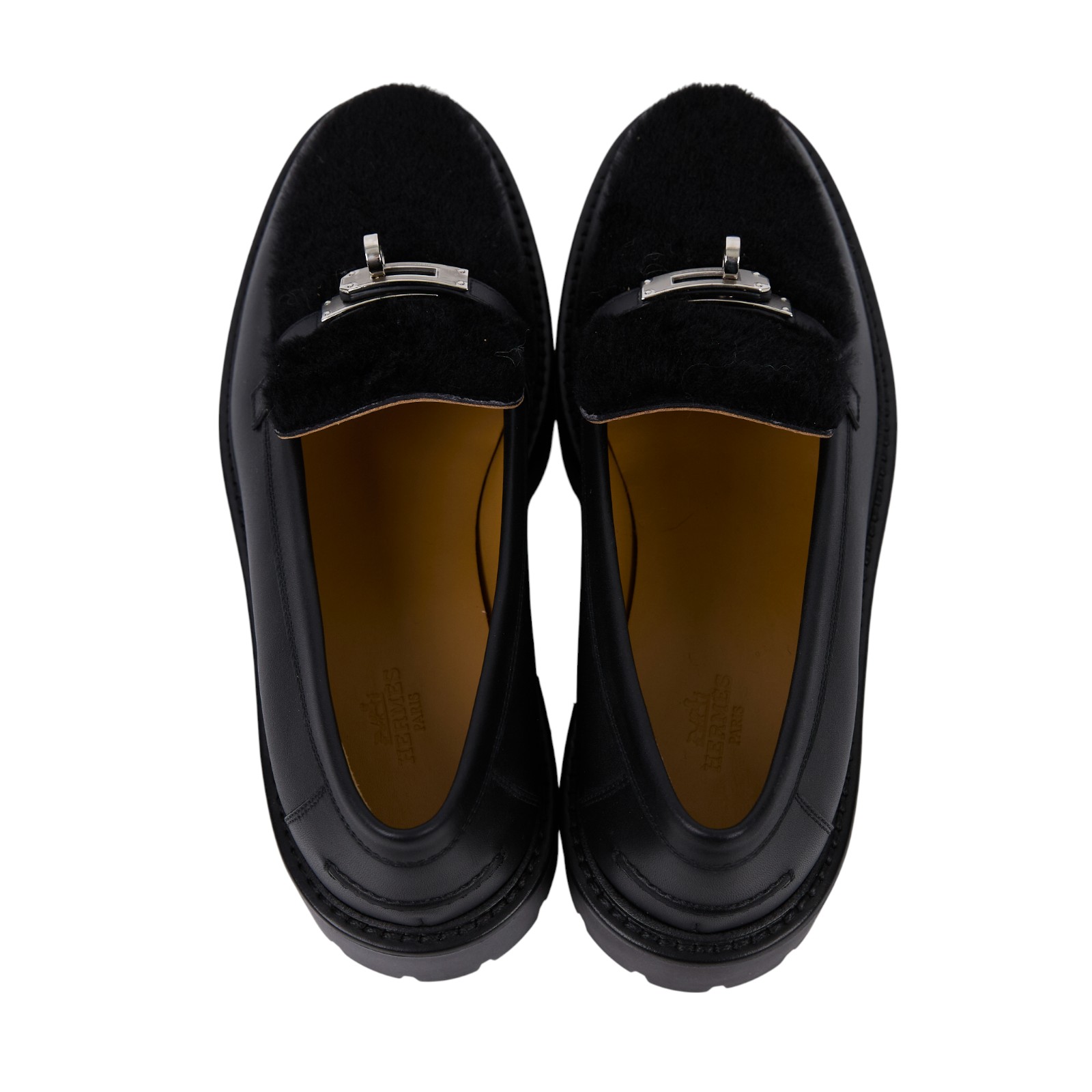 愛馬仕 Hermes Icone 樂福鞋 H242101Zv02390 BR242101Z KELLY毛毛鞋子 #39 無附屬品