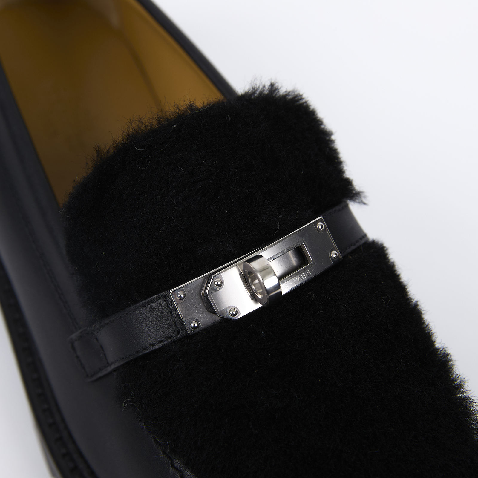 愛馬仕 Hermes Icone 樂福鞋 H242101Zv02390 BR242101Z KELLY毛毛鞋子 #39 無附屬品