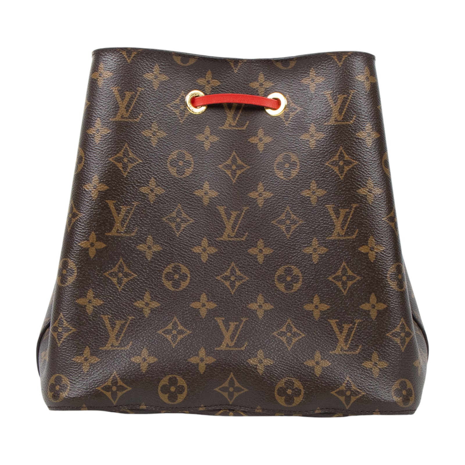 路易威登 LOUIS VUITTON NéoNoé MM 經典帆布 肩背 水桶包 紅色 M44021 紅NEO NOE水桶包 無附屬品