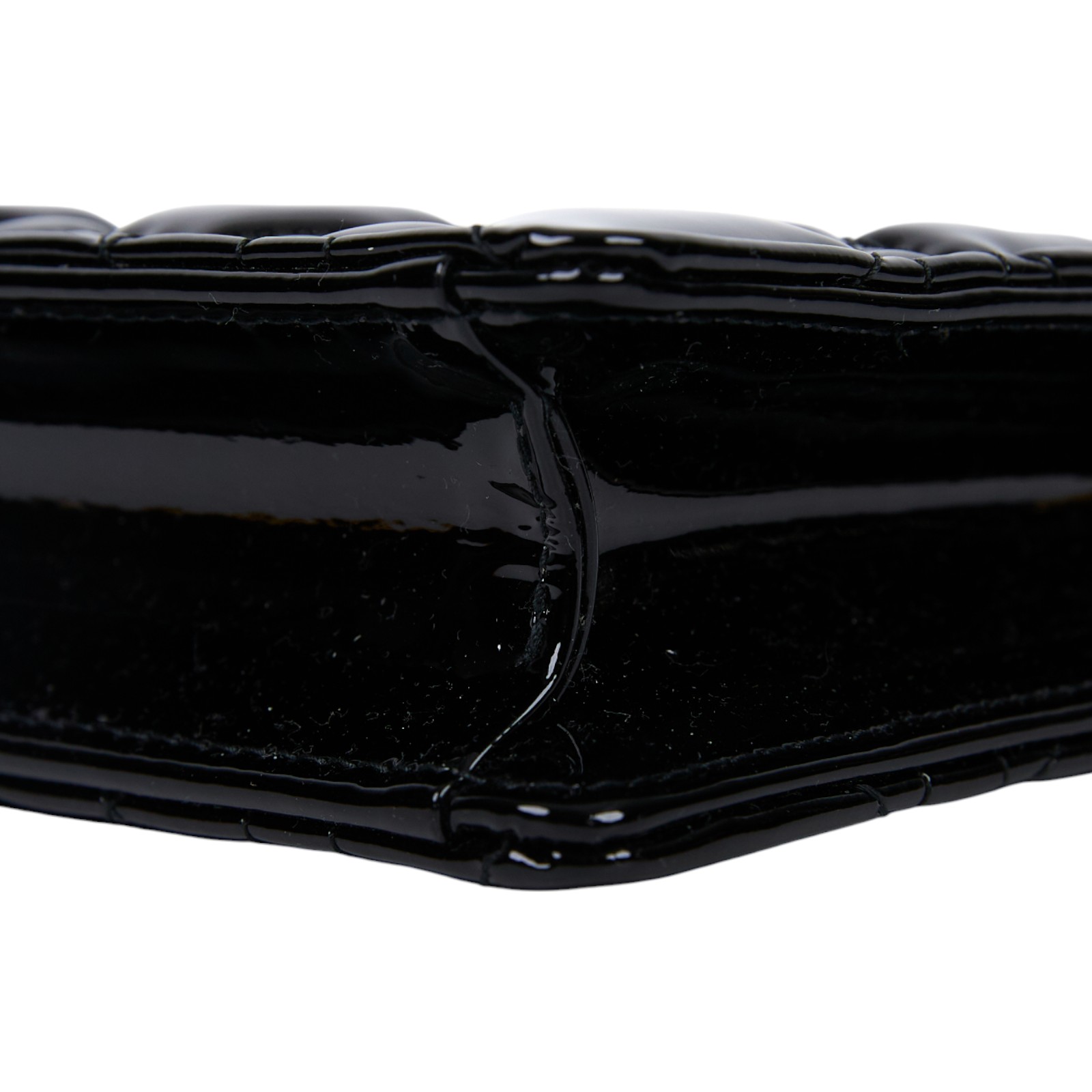 迪奧 CHRISTIAN DIOR Caro Pouch With Chain 拉鍊 鏈帶包 漆皮 S5106UWFQ 黑漆皮CARO POUCH 鍊包 防塵袋