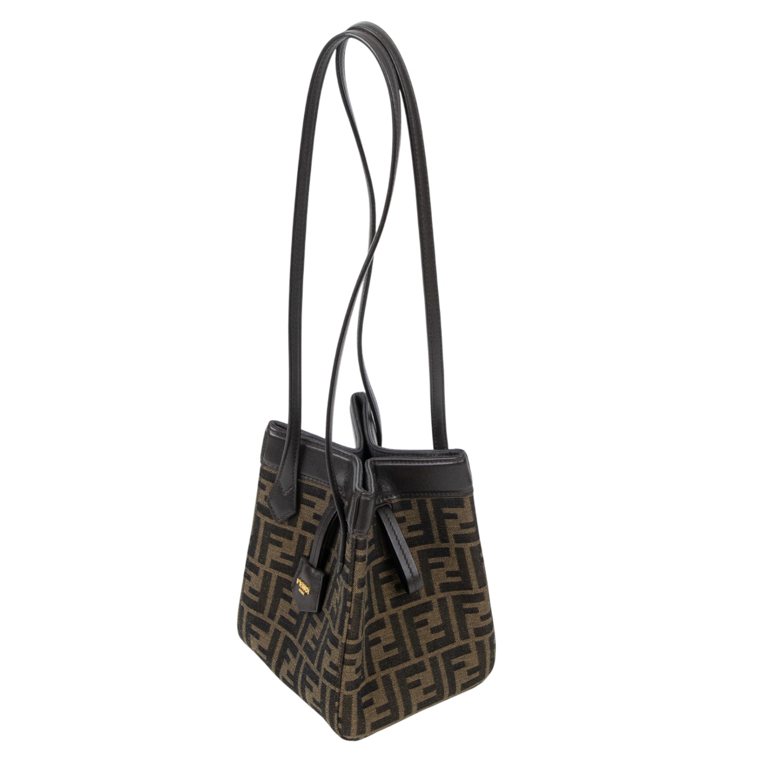 芬迪 FENDI 迷你 Origami 水桶包 8BS083AFPM 迷你FENDI Origami 防塵袋