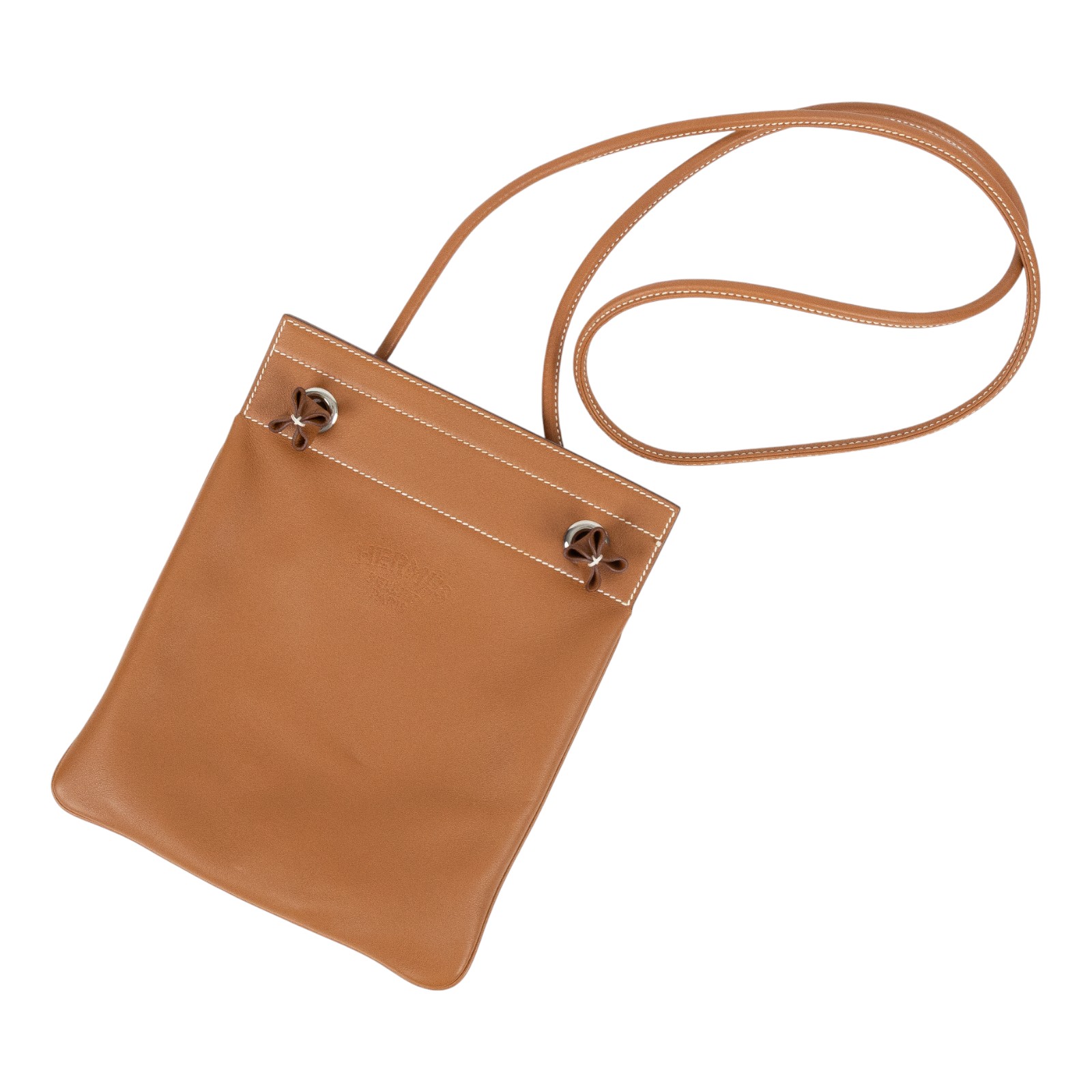 愛馬仕 Hermes Aline Mini 扁包  Y刻 金棕ALINE MINI 防塵袋