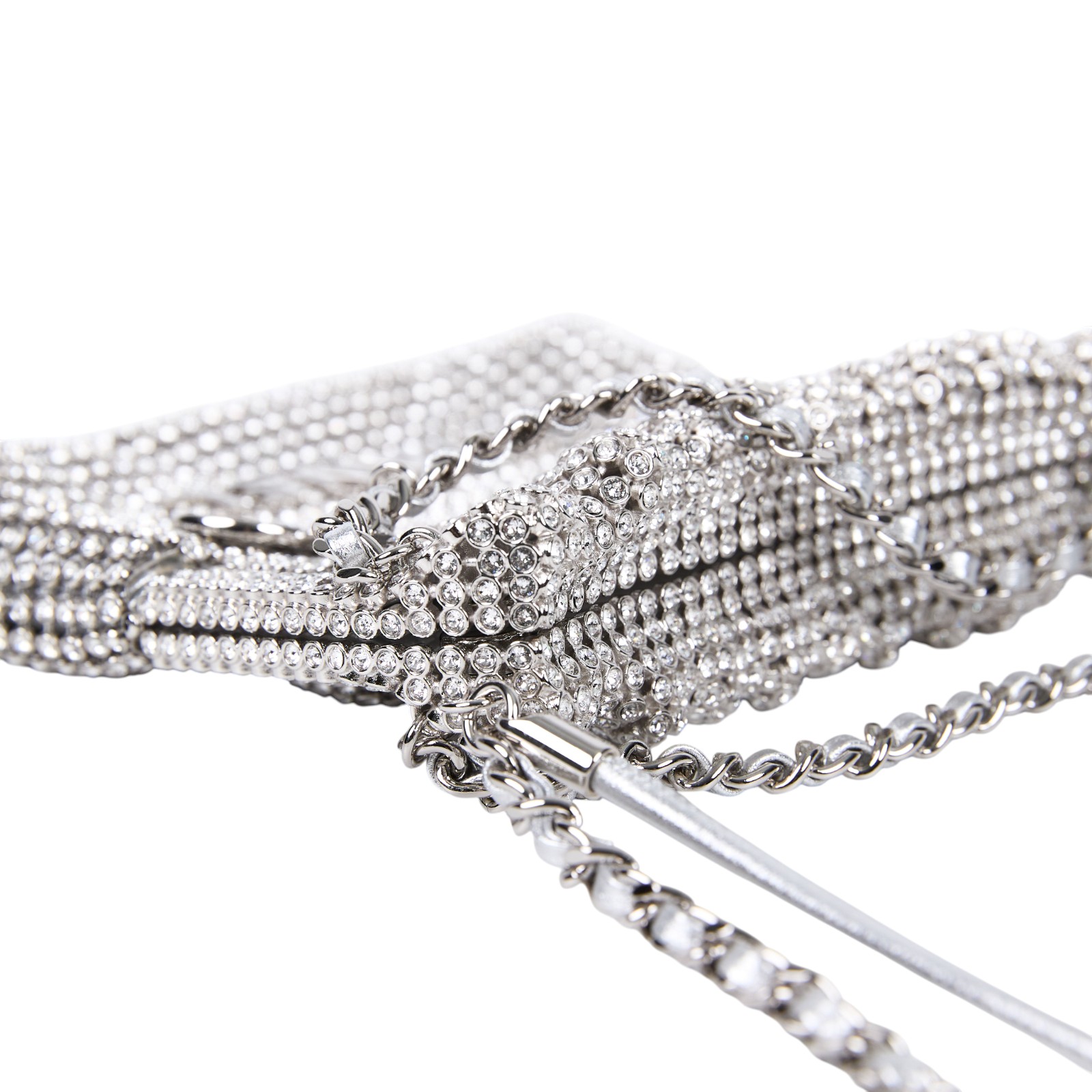 香奈兒 CHANEL 22 迷你 束口包 AS4894 全滿鑽22包秀款 原廠盒子