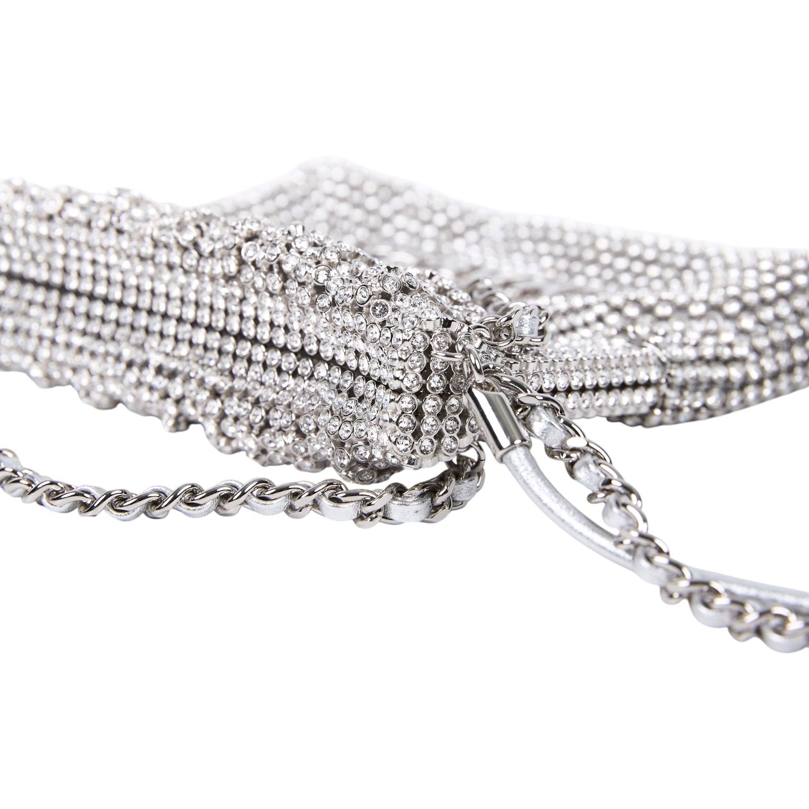 香奈兒 CHANEL 22 迷你 束口包 AS4894 全滿鑽22包秀款 原廠盒子