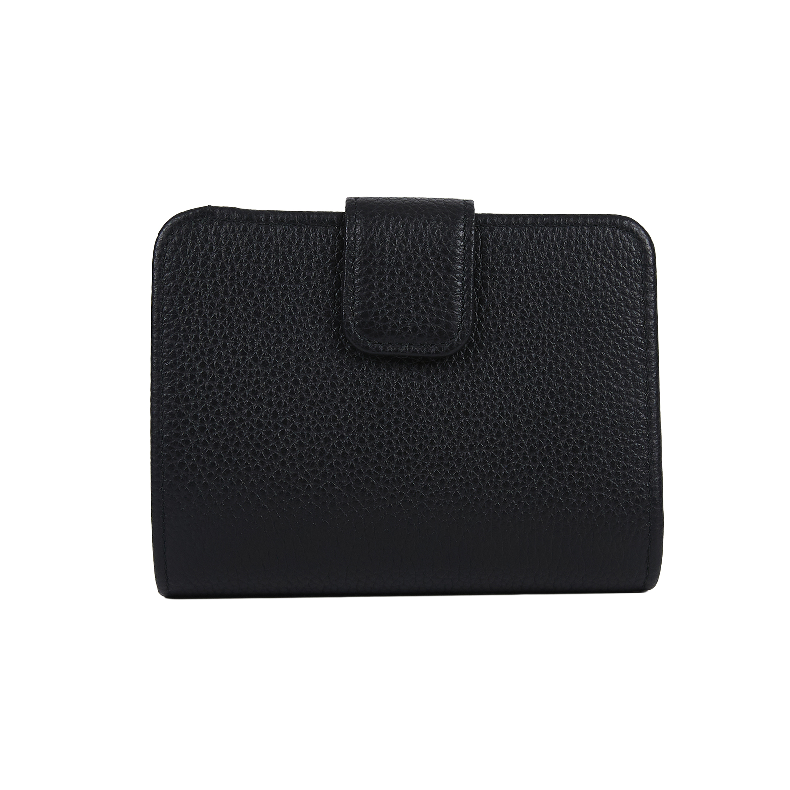 普拉達 PRADA 皮革 錢包 短夾 1ML018_2E3A 黑色中夾 原廠盒子/保證卡/購買證明