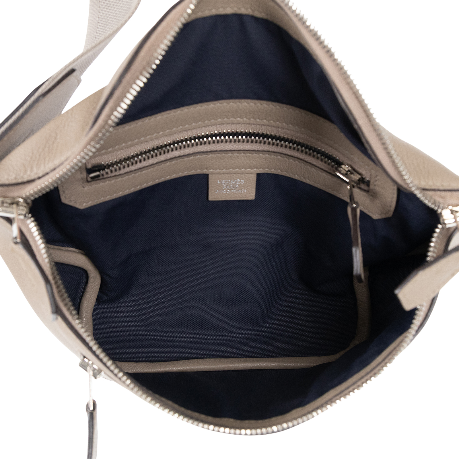 愛馬仕 Hermes Cityslide 腰包 CITYSLIDECROSS C刻 灰Cityslide Cross PM 防塵袋