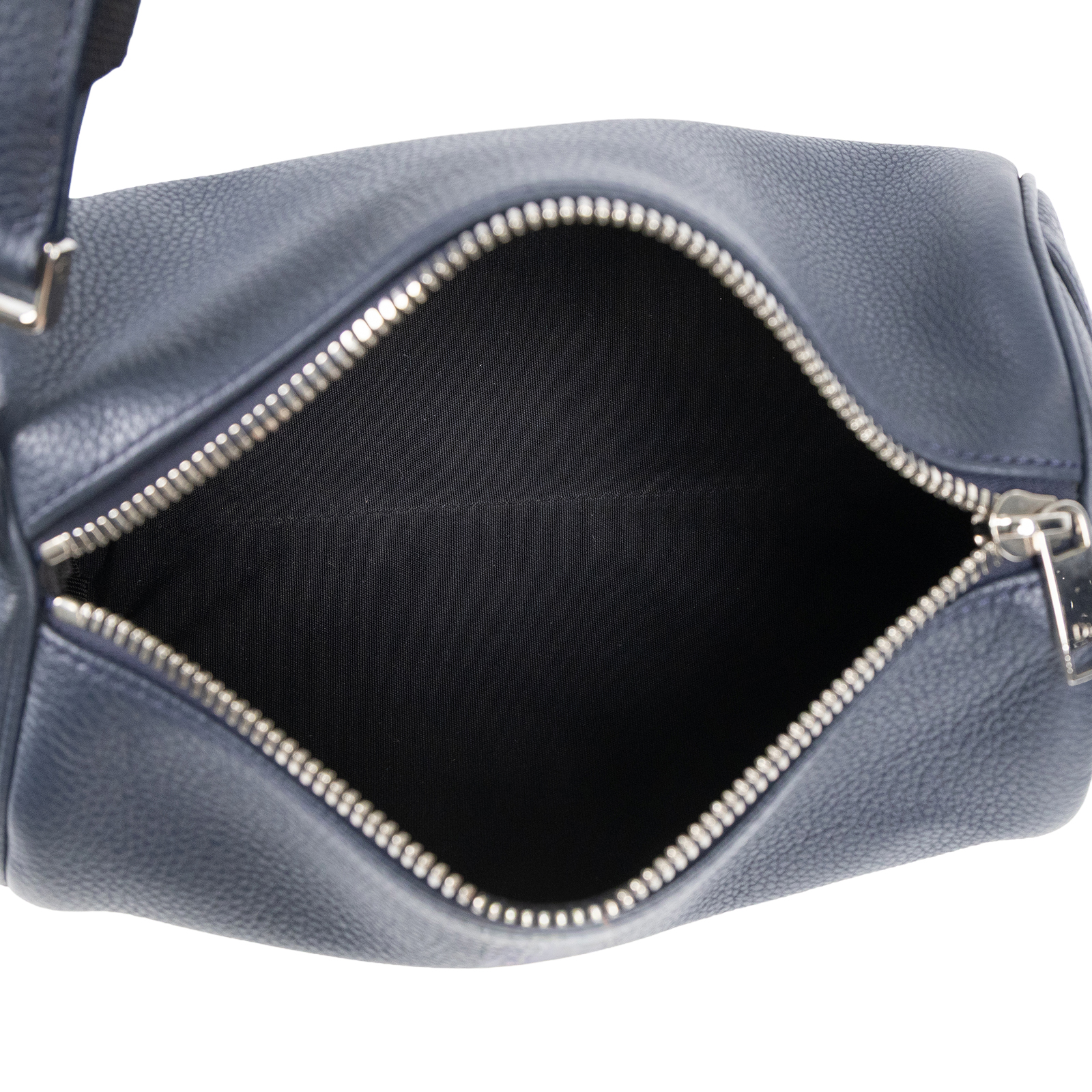 迪奧 CHRISTIAN DIOR Roller Bag 斜背包 滾筒包 1ATPO061XXX 深藍圓筒包 防塵袋/背帶