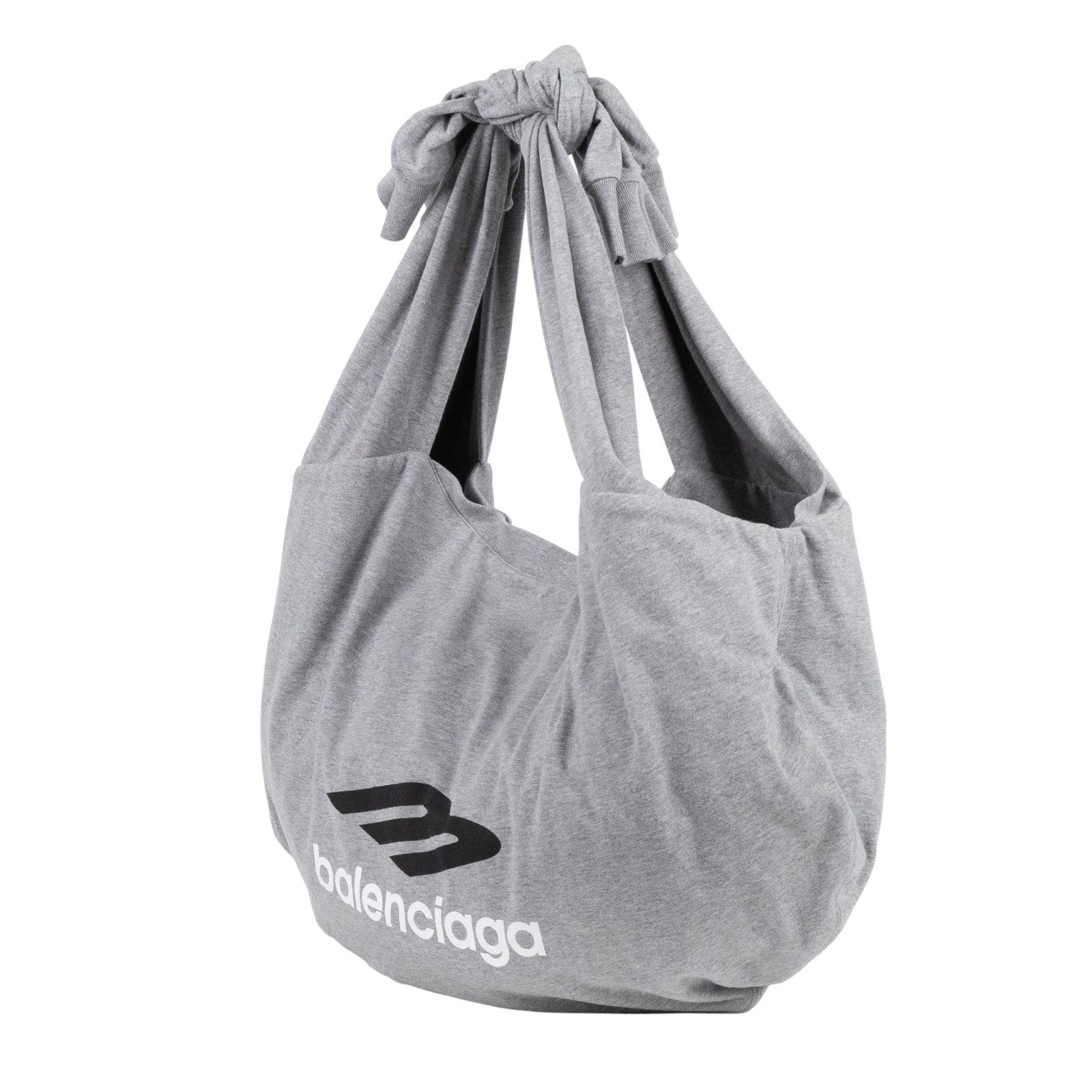 巴黎世家 BALENCIAGA 3B New Jersey Hobo Bag 斜背包 肩背包 7924802AA6R1424 灰Tote肩背包 防塵袋