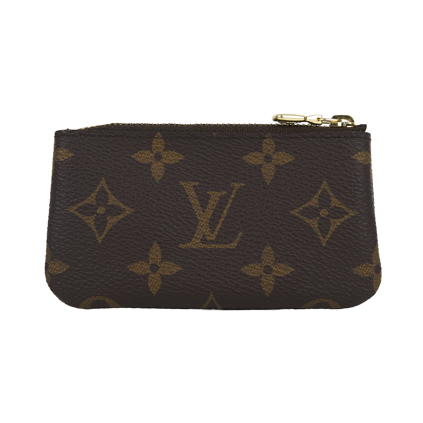 路易威登 LOUIS VUITTON 鑰匙零錢包 吊飾 經典帆布 M62650 原花鑰匙包 無附屬品
