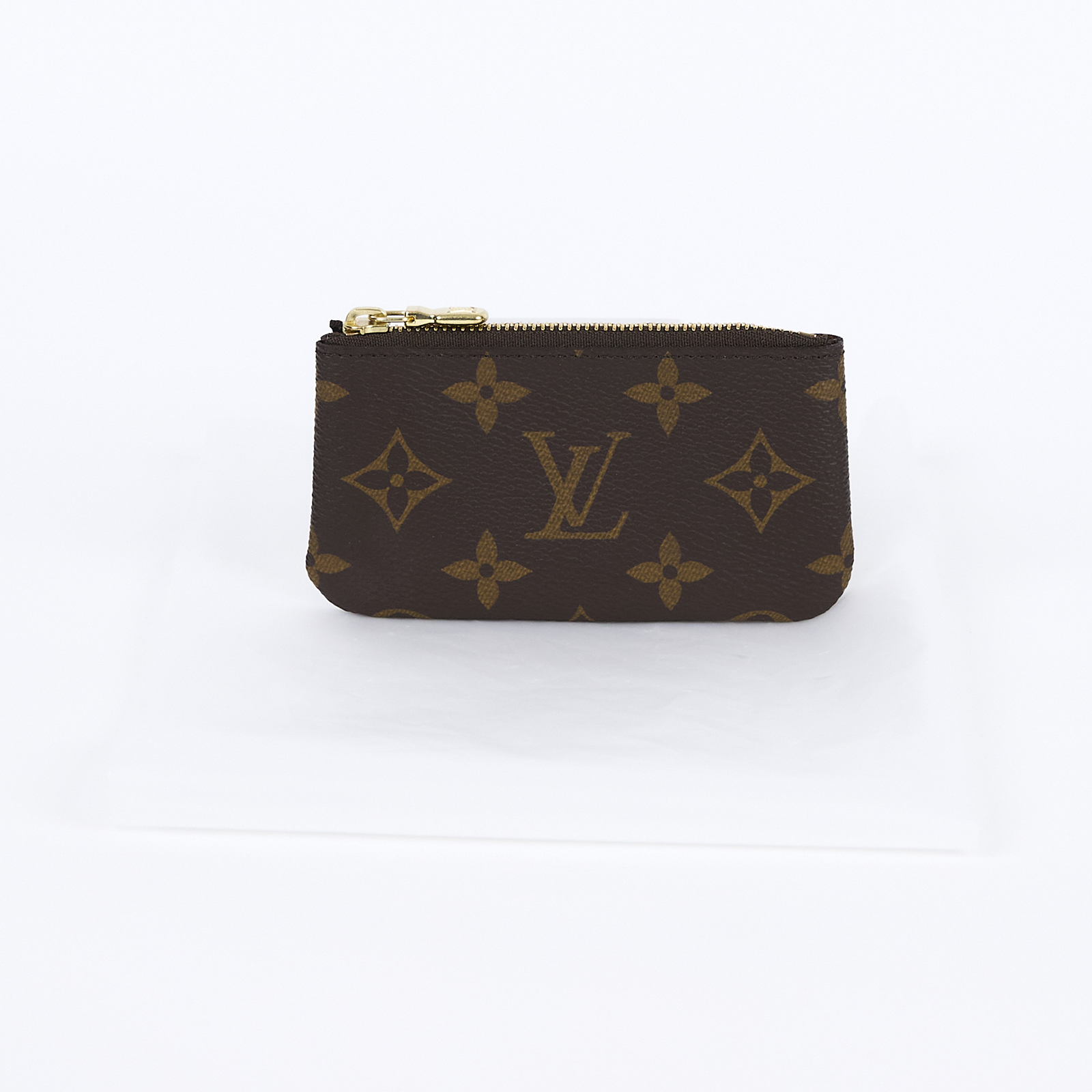路易威登 LOUIS VUITTON 鑰匙零錢包 吊飾 經典帆布 M62650 原花鑰匙包 無附屬品