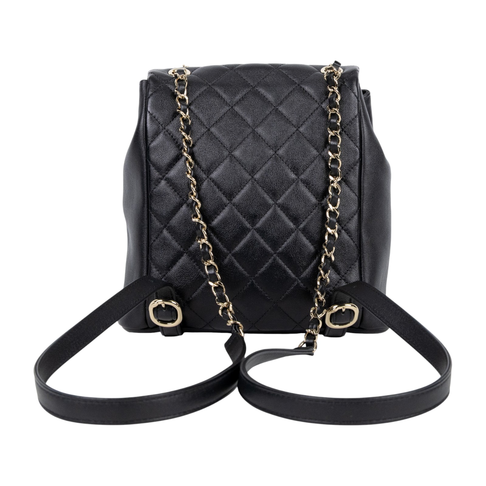 香奈兒 CHANEL Duma 經典 CC Logo 菱格紋 雙肩 後背包 AS3860 B13026 晶片款 黑DUMA後背包 原廠盒子/防塵袋/購買證明