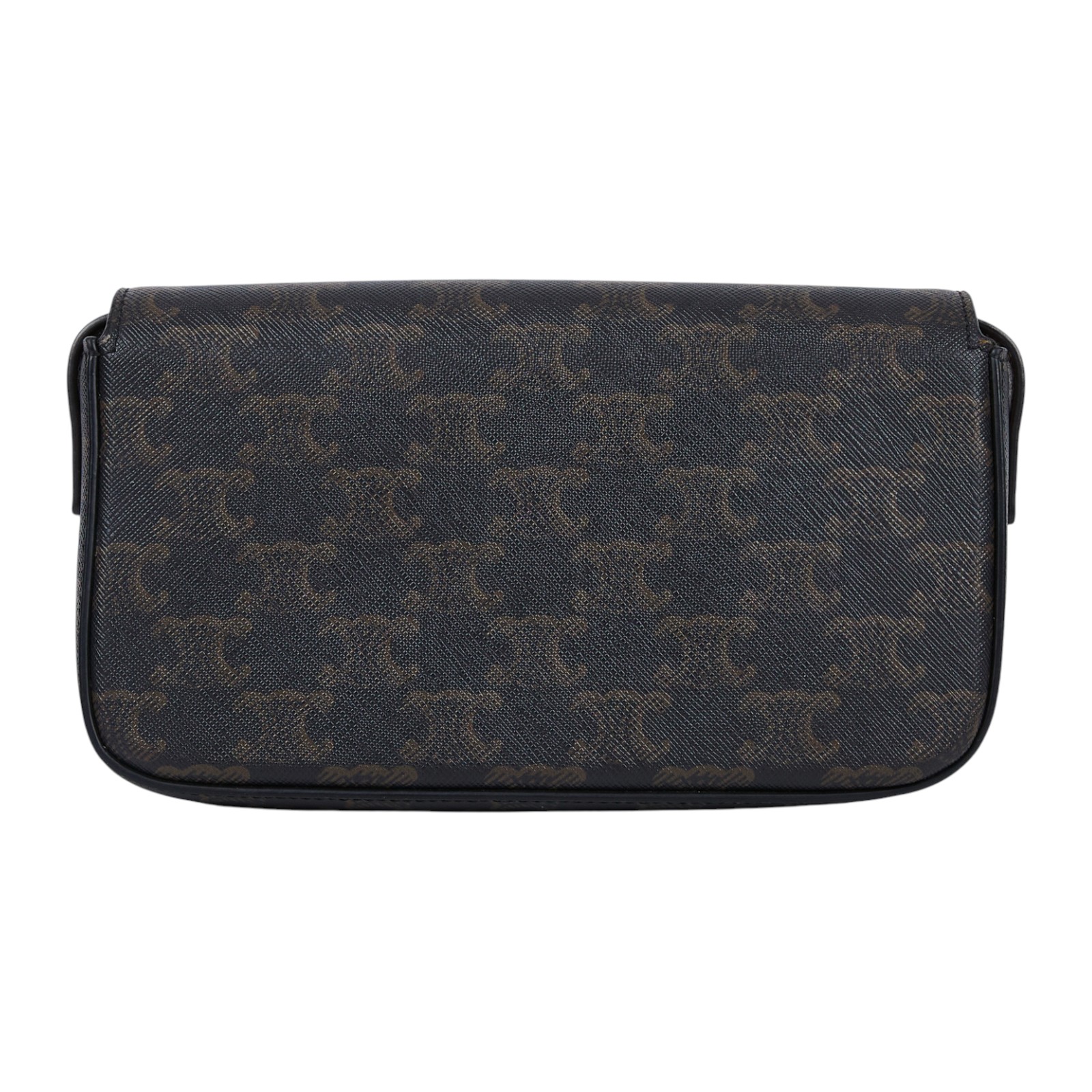 思琳 CELINE Claude 標誌印花 牛皮革 肩揹袋 194142CUZ 凱旋TRIOMPHE肩背包 無附屬品