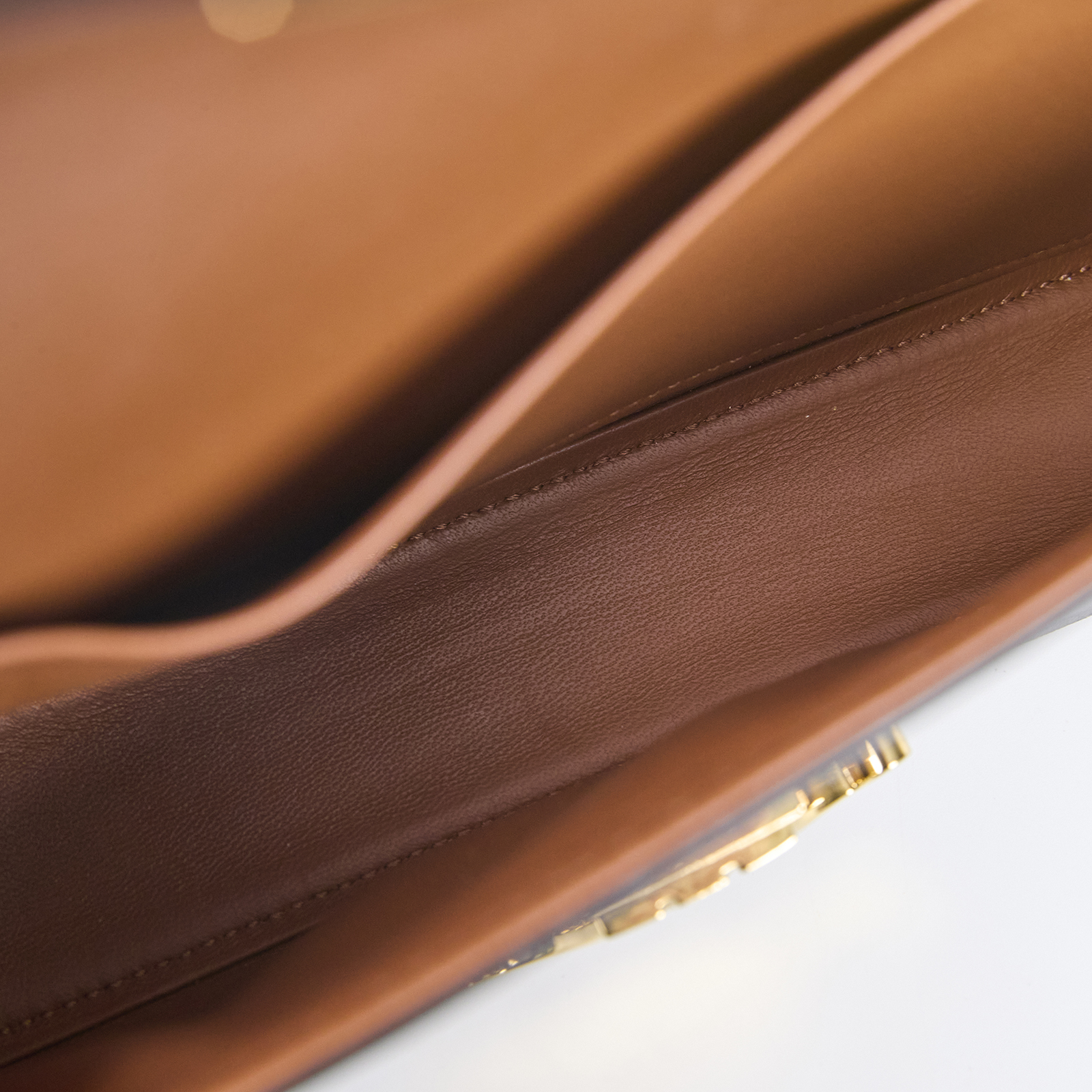 思琳 CELINE Claude 標誌印花 牛皮革 肩揹袋 194142CUZ 凱旋TRIOMPHE肩背包 無附屬品