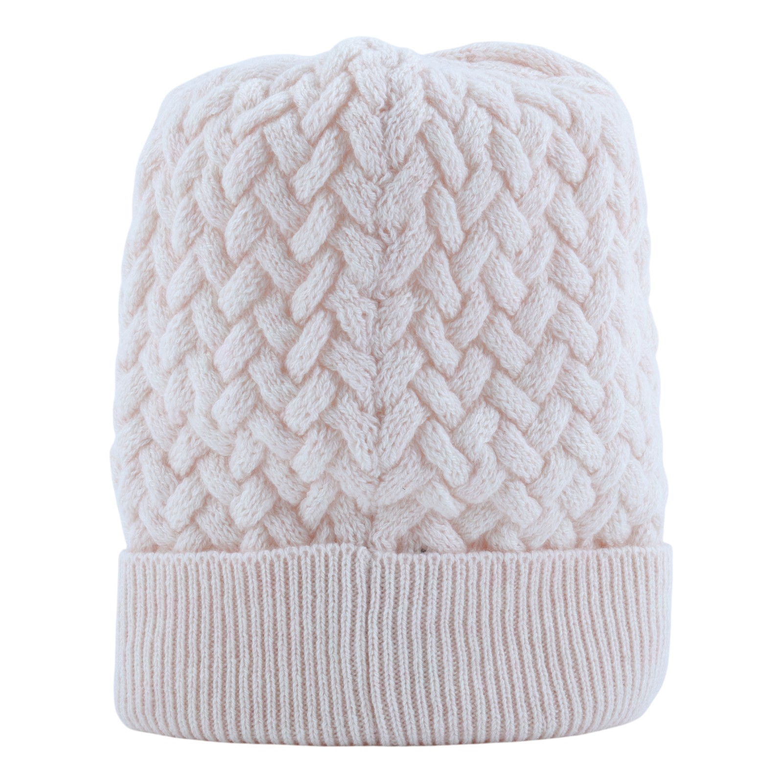 香奈兒 CHANEL CC LOGO 針織 毛帽 帽子  粉雙C毛帽 無附屬品