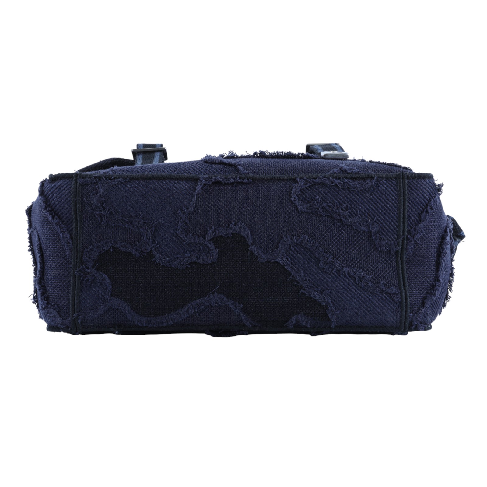 迪奧 CHRISTIAN DIOR Diorcamp 大型 肩背 郵差包 M1291VWAH 藍迷彩CAMP 無附屬品