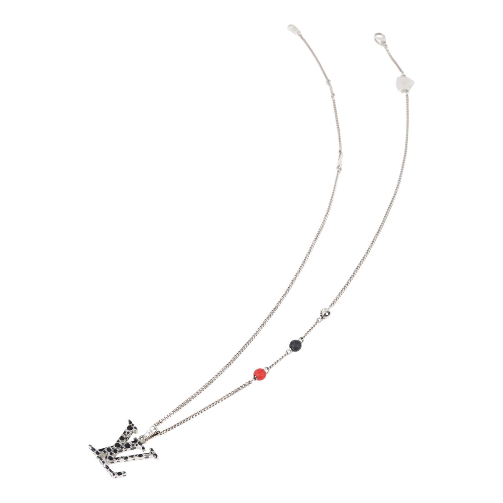 路易威登 LOUIS VUITTON LV x YK 草間彌生 項鍊 M01089 草間彌生聯名LOGO串珠項鍊 防塵袋