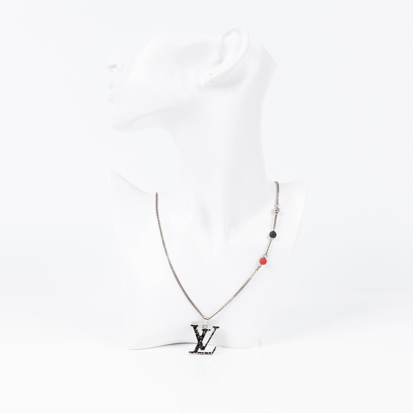 路易威登 LOUIS VUITTON LV x YK 草間彌生 項鍊 M01089 草間彌生聯名LOGO串珠項鍊 防塵袋