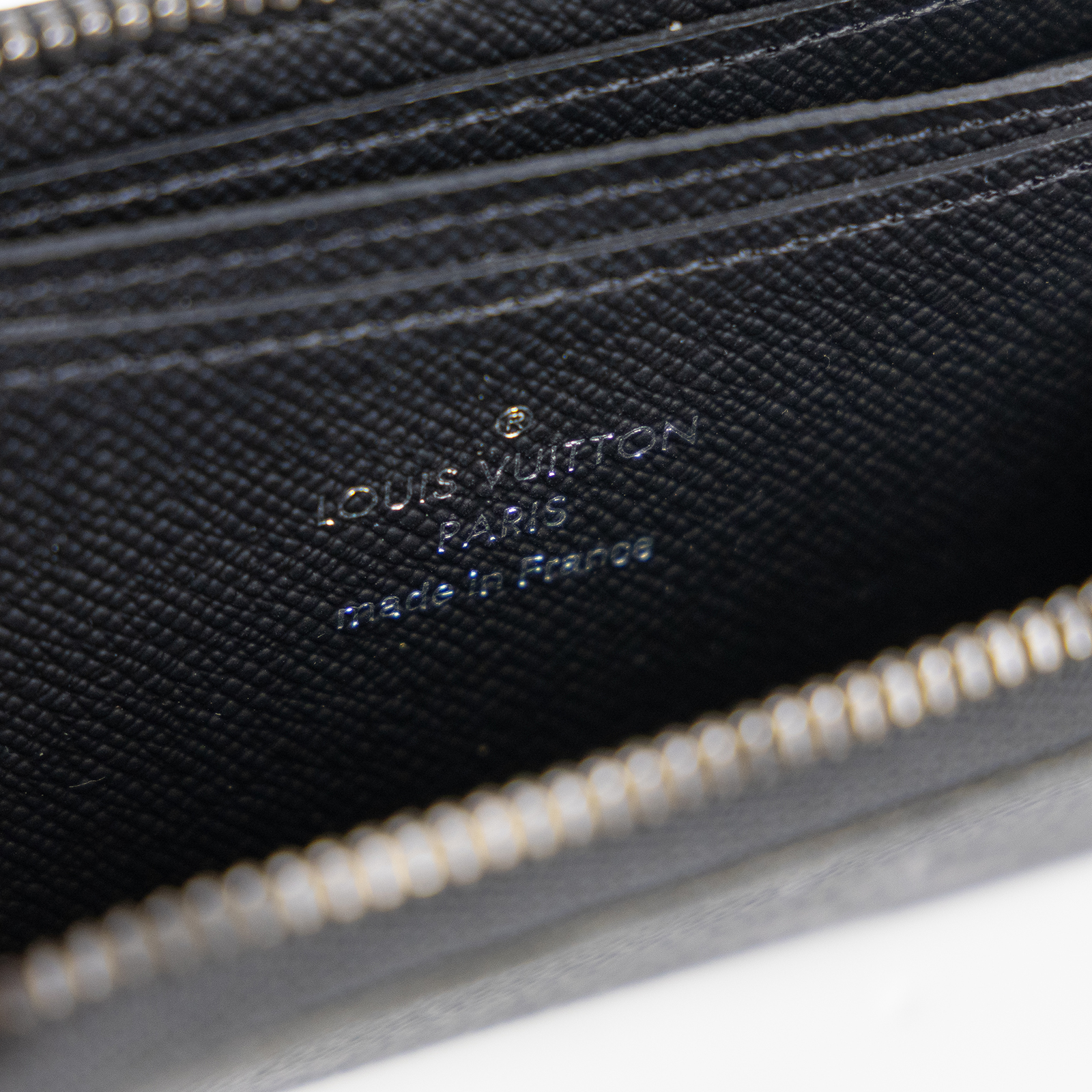 路易威登 LOUIS VUITTON Eclipse 錢包 卡夾 M81662 晶片款 黑原花零錢包 無附屬品