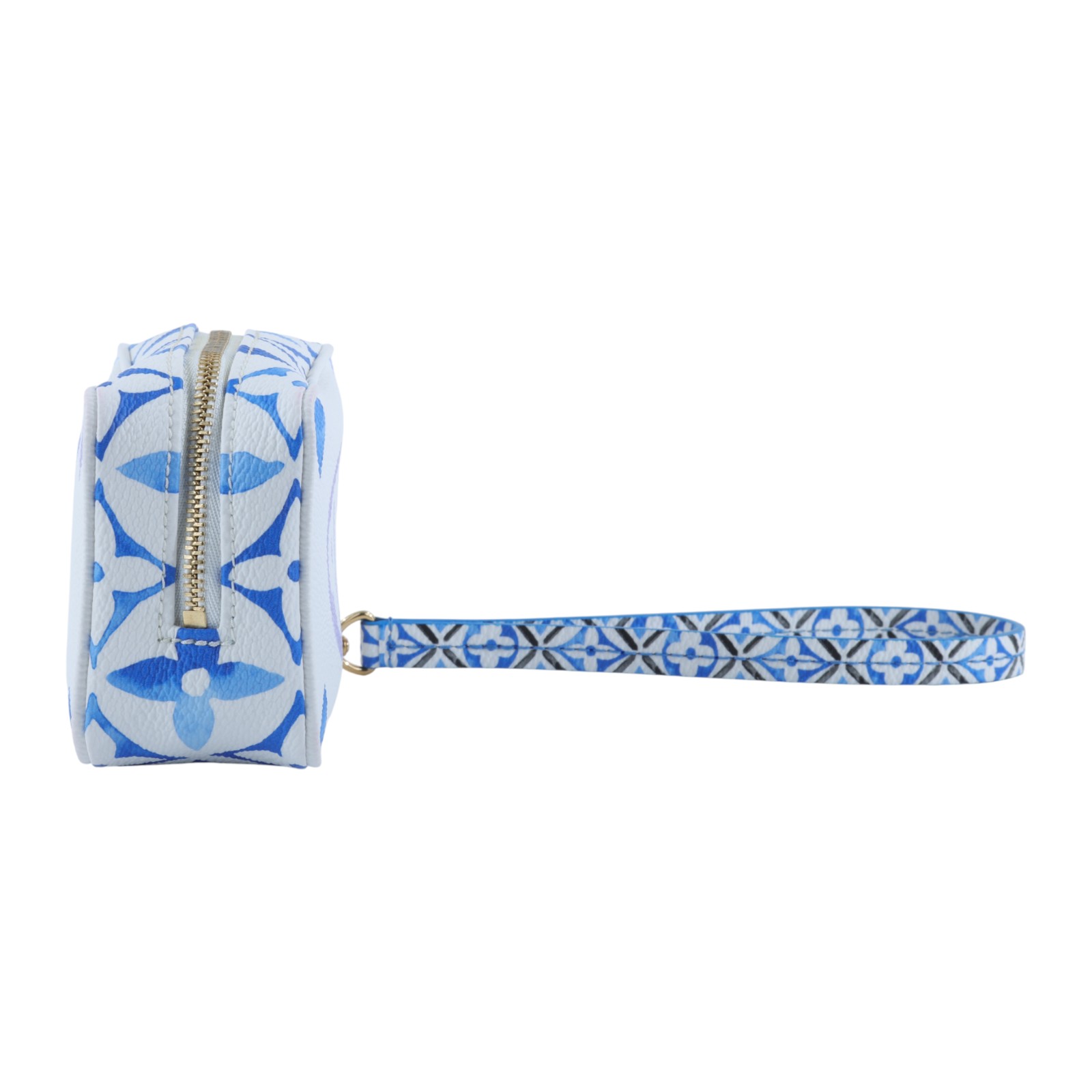 路易威登 LOUIS VUITTON Wapity Case By The Pool 2023 手拿包 M82416 晶片款 藍白POOL小化妝包 無附屬品